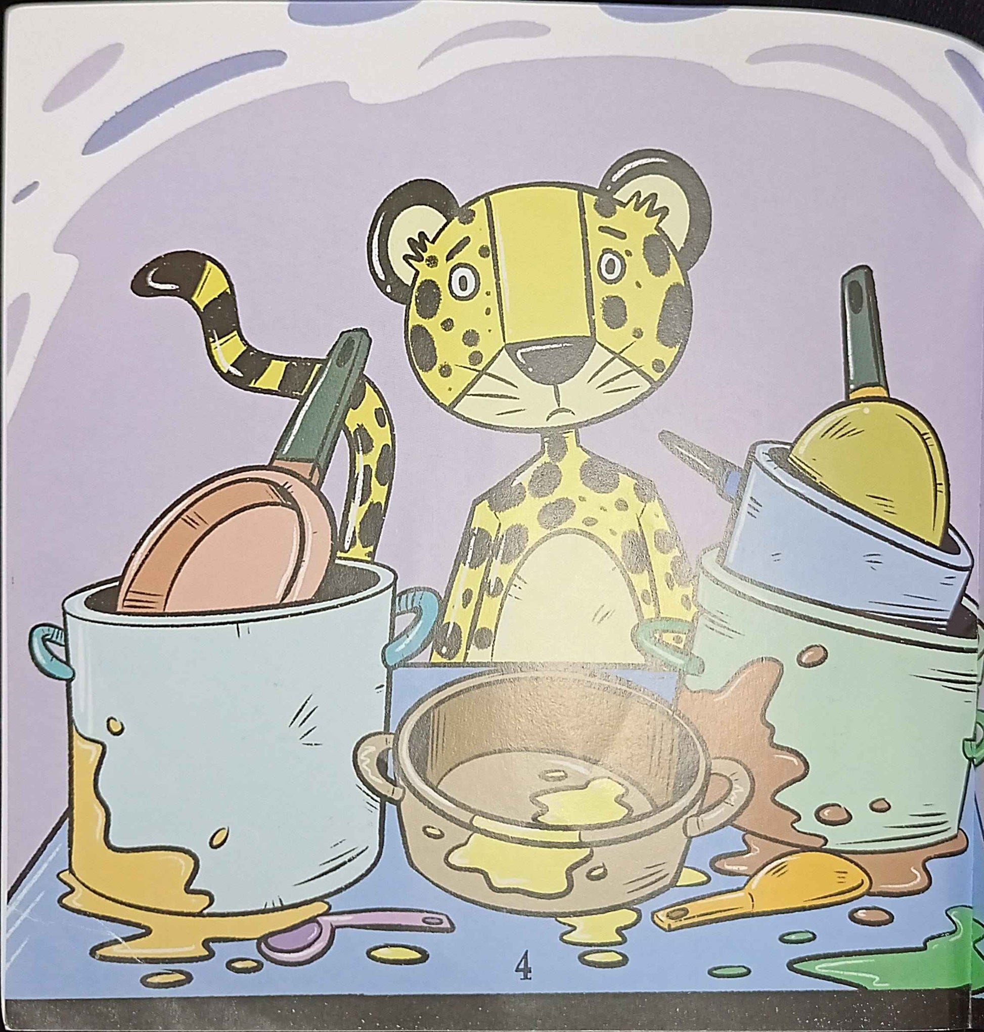 Behaviour Counts!: Cheetah is Messy But Learns to Tidy Up