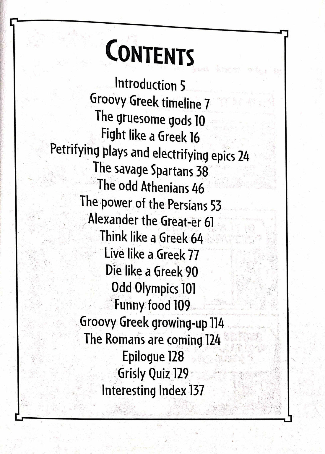 Horrible Histories: Groovy Greeks