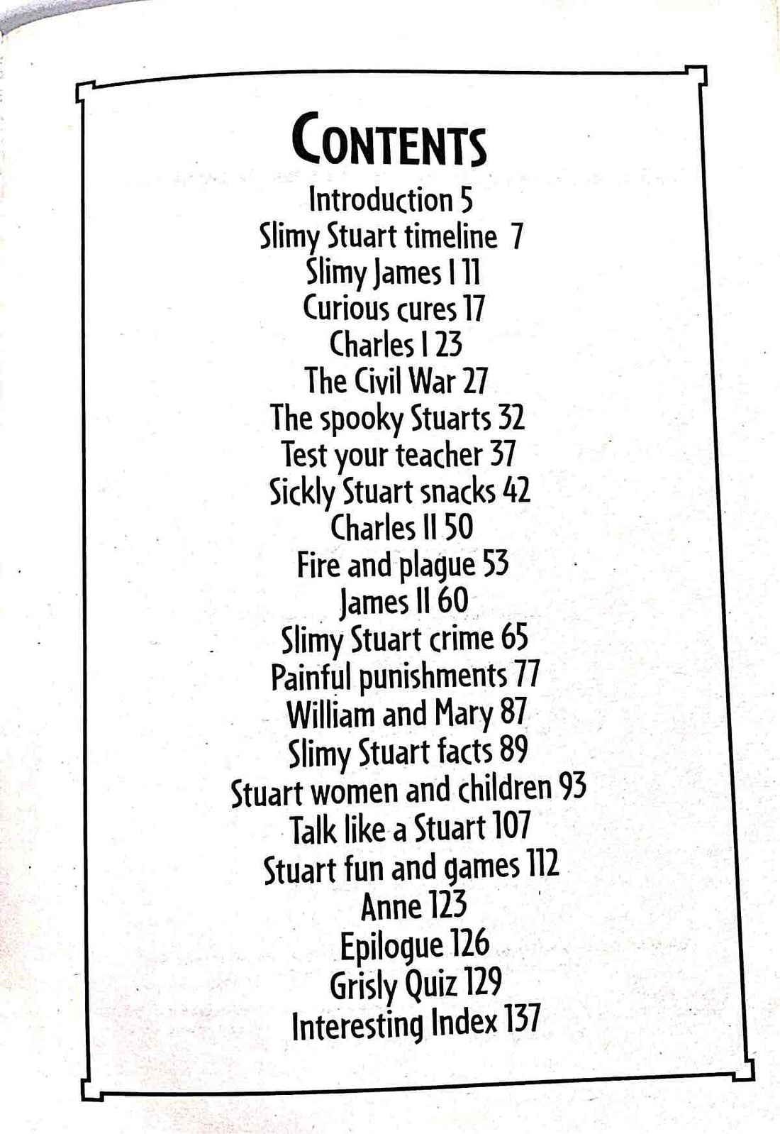 Horrible Histories: Slimy Stuarts