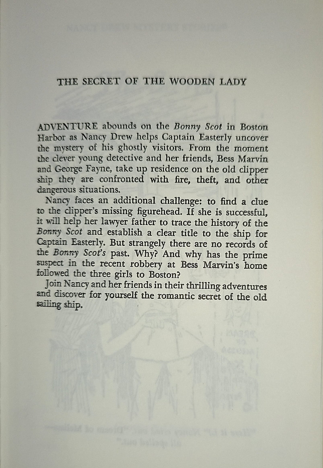 Nancy Drew Mystery Stories #27 The Secret of the Wooden Lady