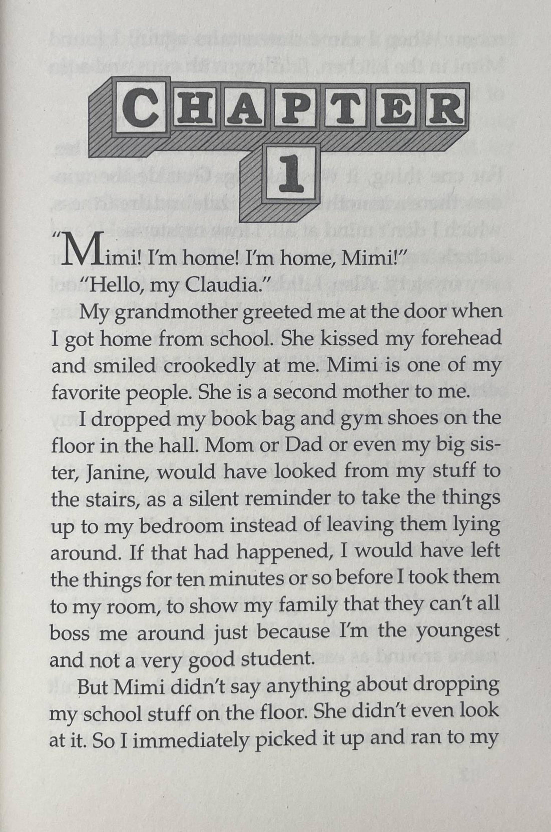 The Baby-Sitters Club #26 Claudia and the Sad Good-bye