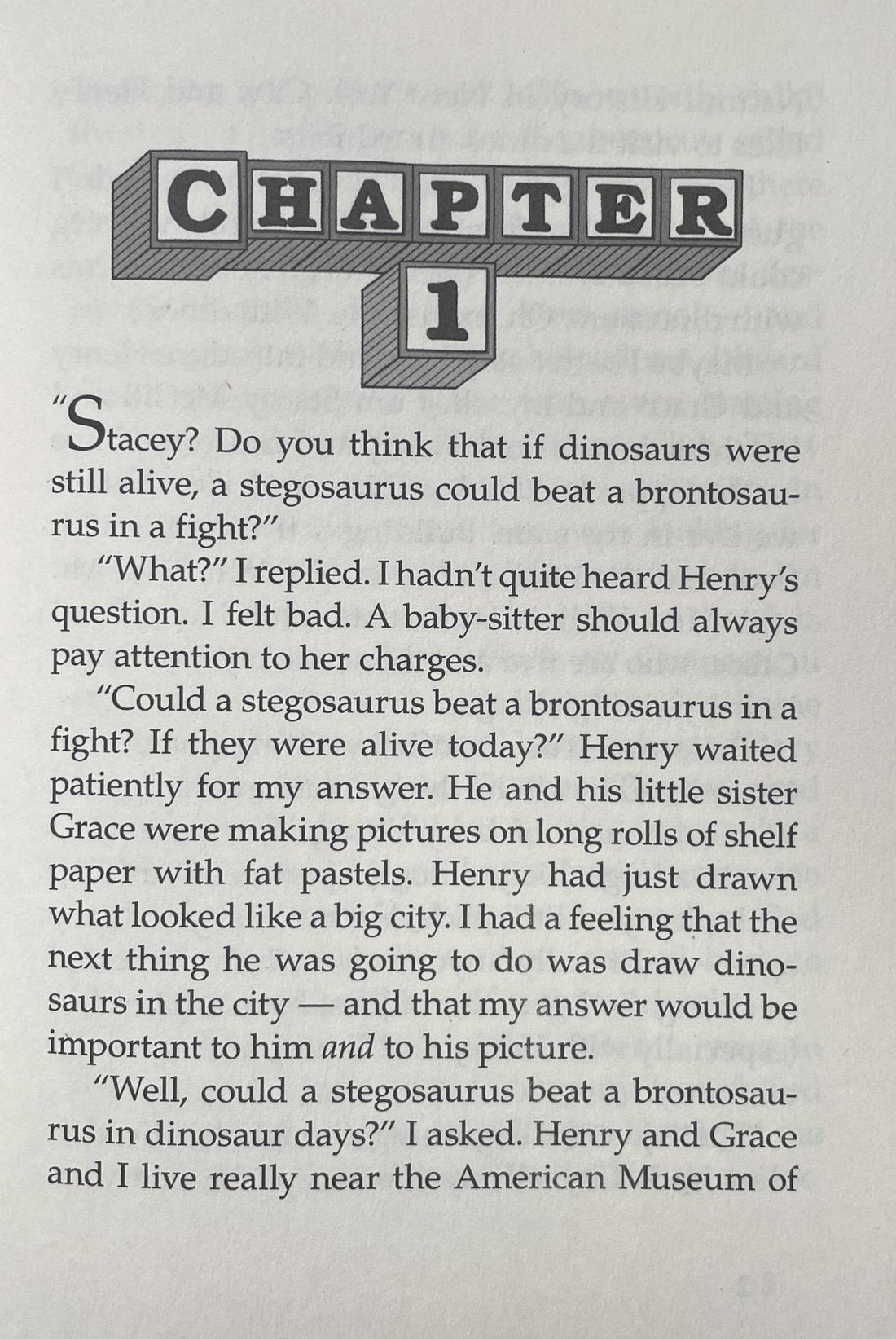 The Baby-Sitters Club #28 Welcome Back, Stacey