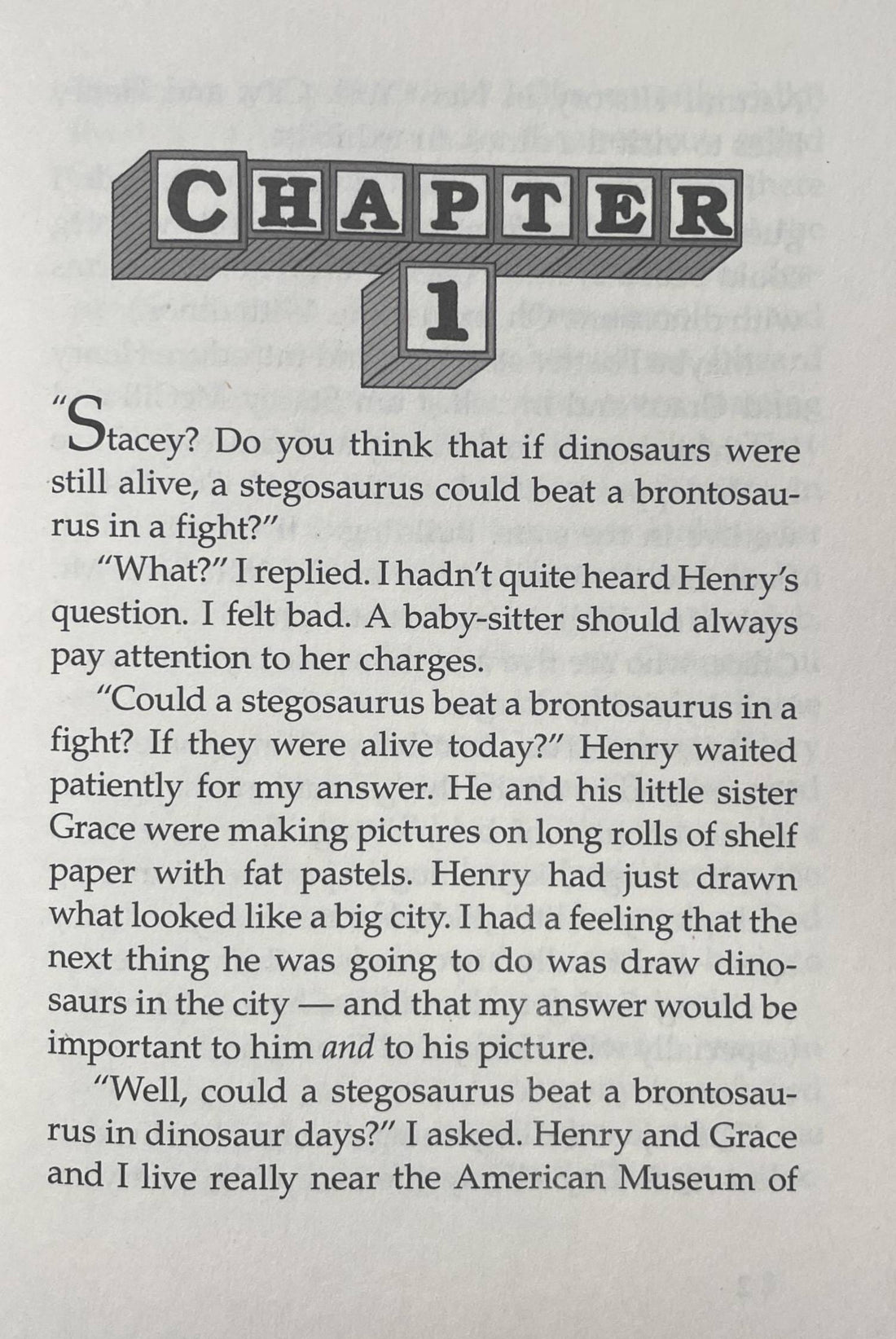 The Baby-Sitters Club #28 Welcome Back, Stacey