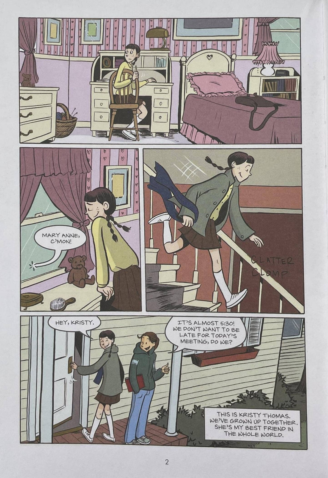 The Baby-Sitters Club Graphix #3 Mary Anne Saves The Day