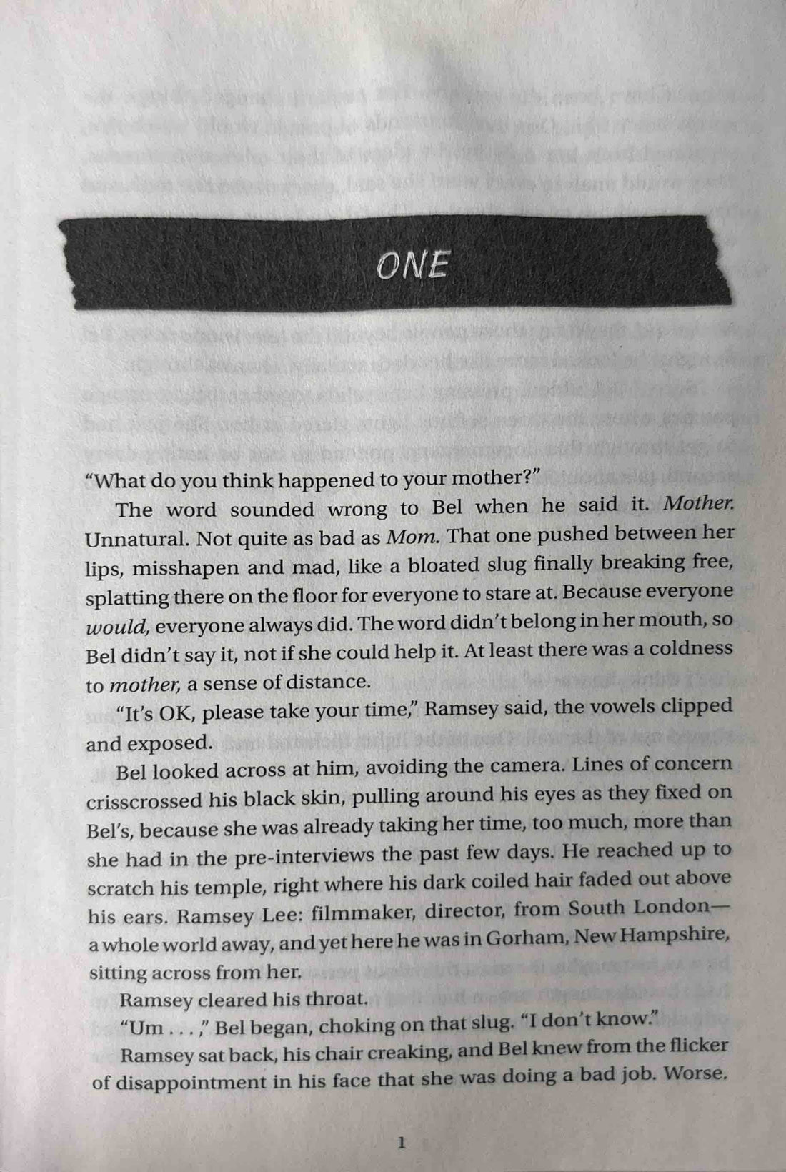 The Reappearance of Rachel Price