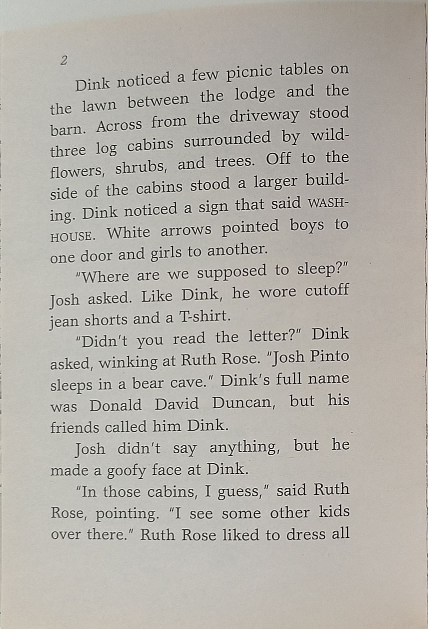 A to Z Mysteries: Super Edition #1 Detective Camp