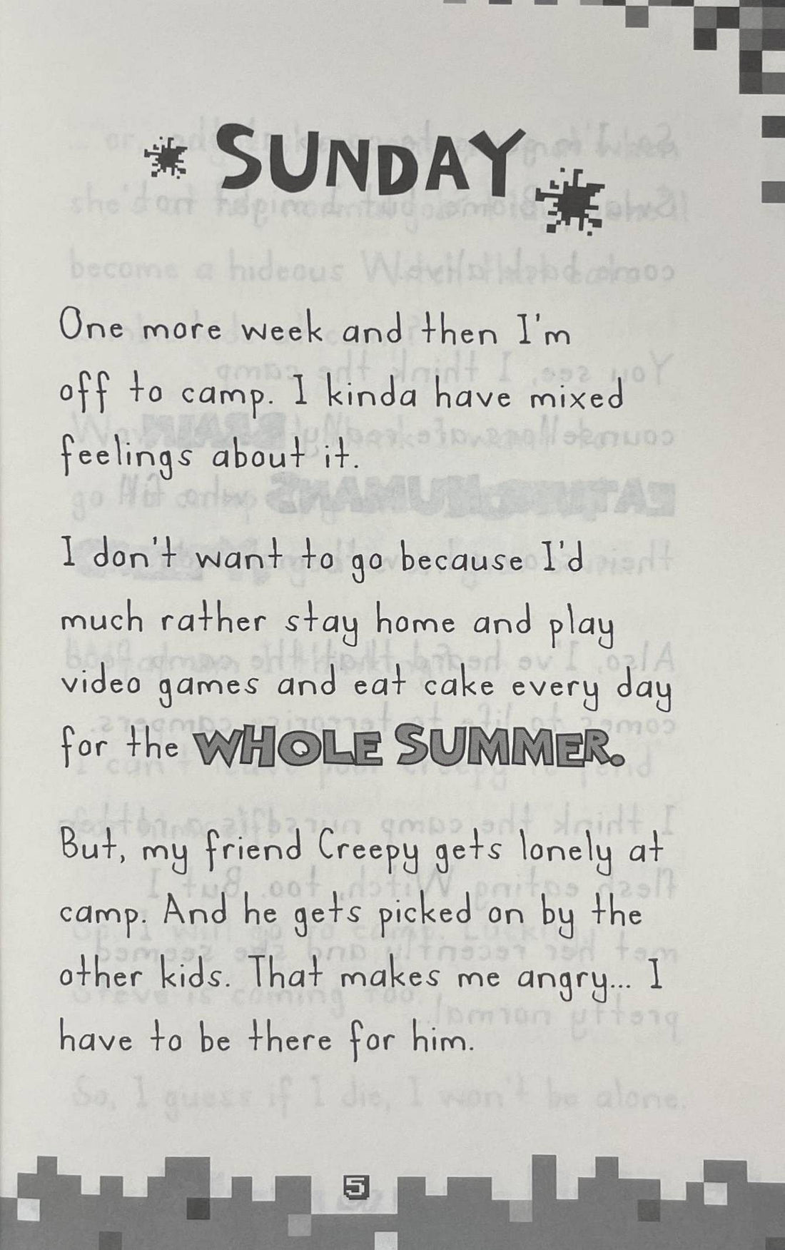 Diary of a Minecraft Zombie #6 Zombie Goes to Camp