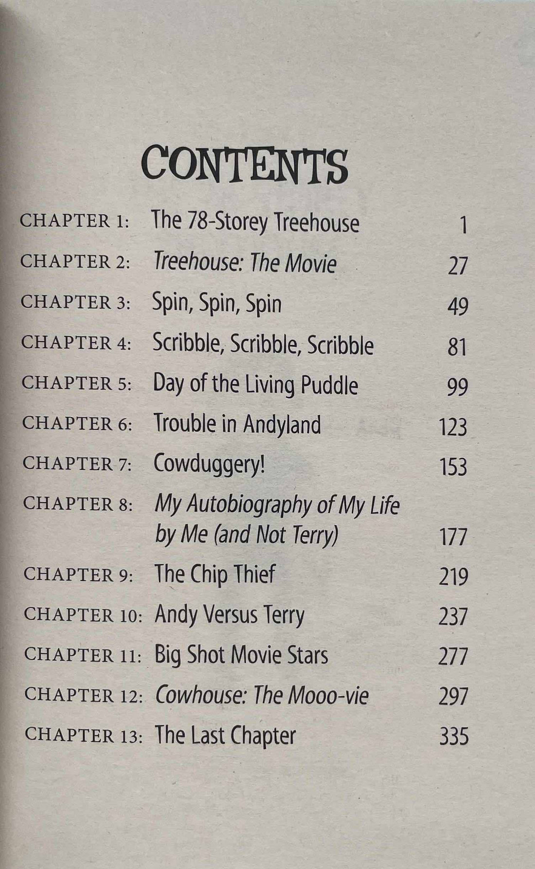 Treehouse #6 The 78-Storey Treehouse