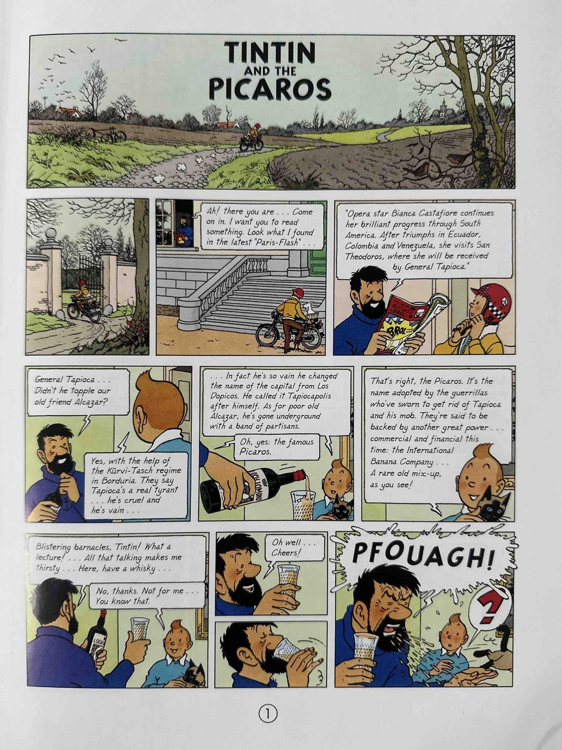 Tintin #23 Tintin and the Picaros
