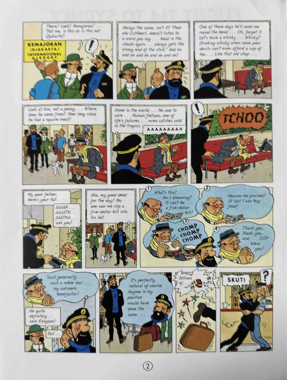 Tintin #22 Flight 714 to Sydney