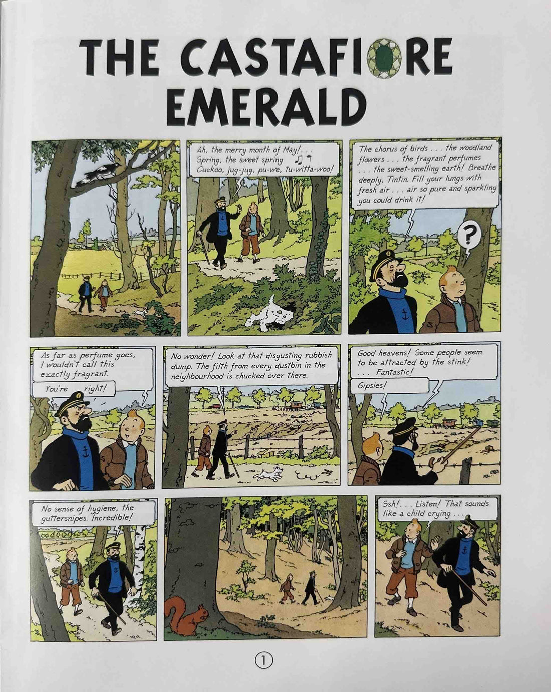 Tintin #21 The Castafiore Emerald