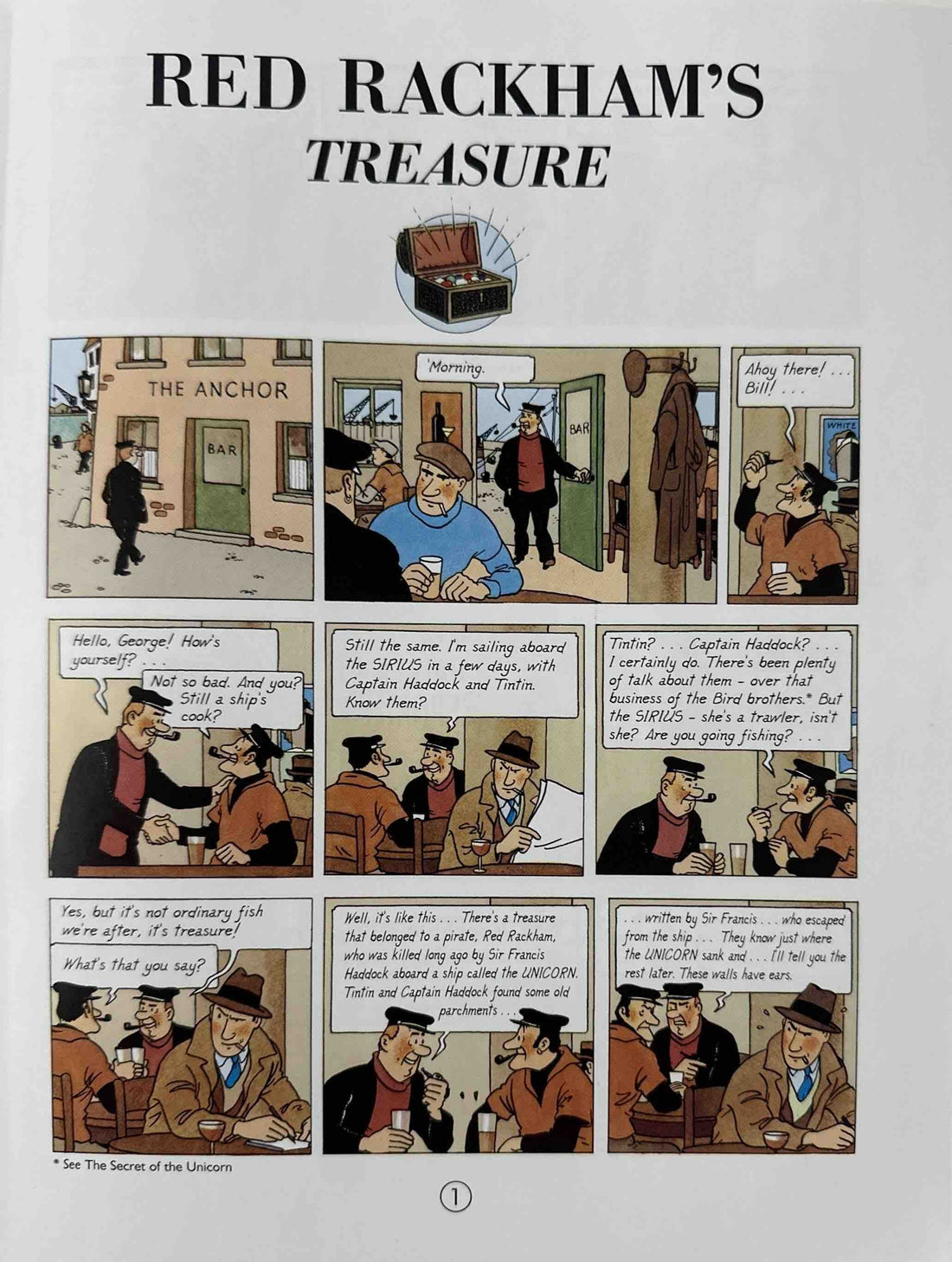 Tintin #12 Red Rackham's Treasure