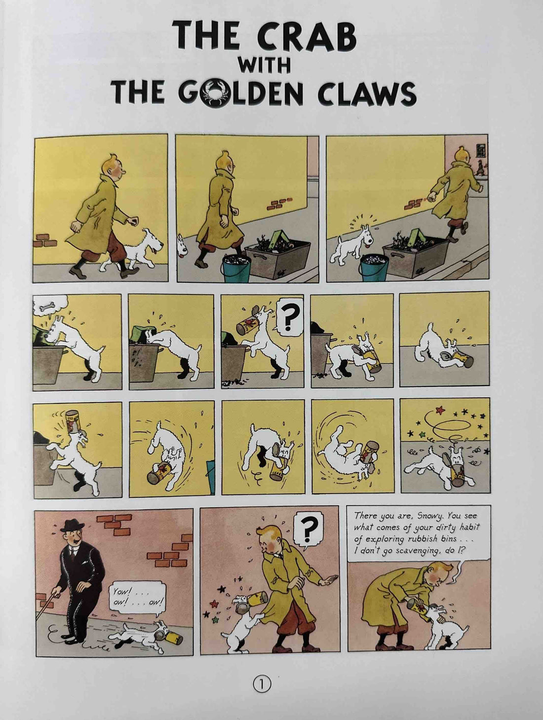 Tintin #9 The Crab with the Golden Claws
