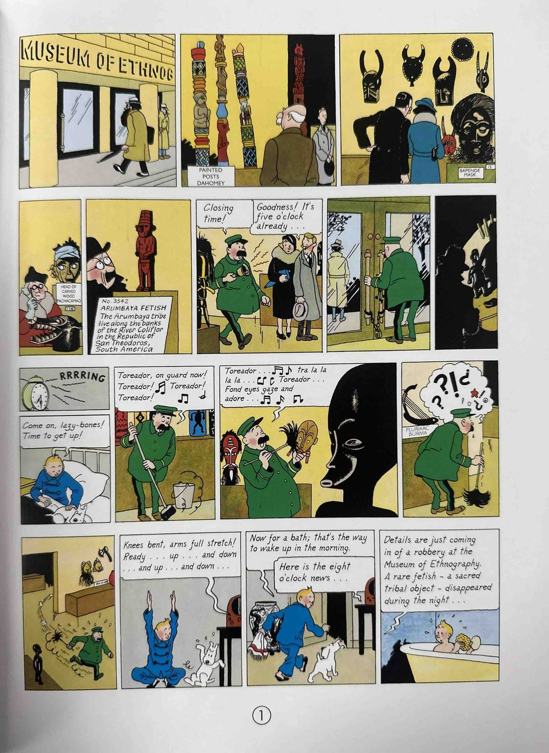 Tintin #6 The Broken Ear