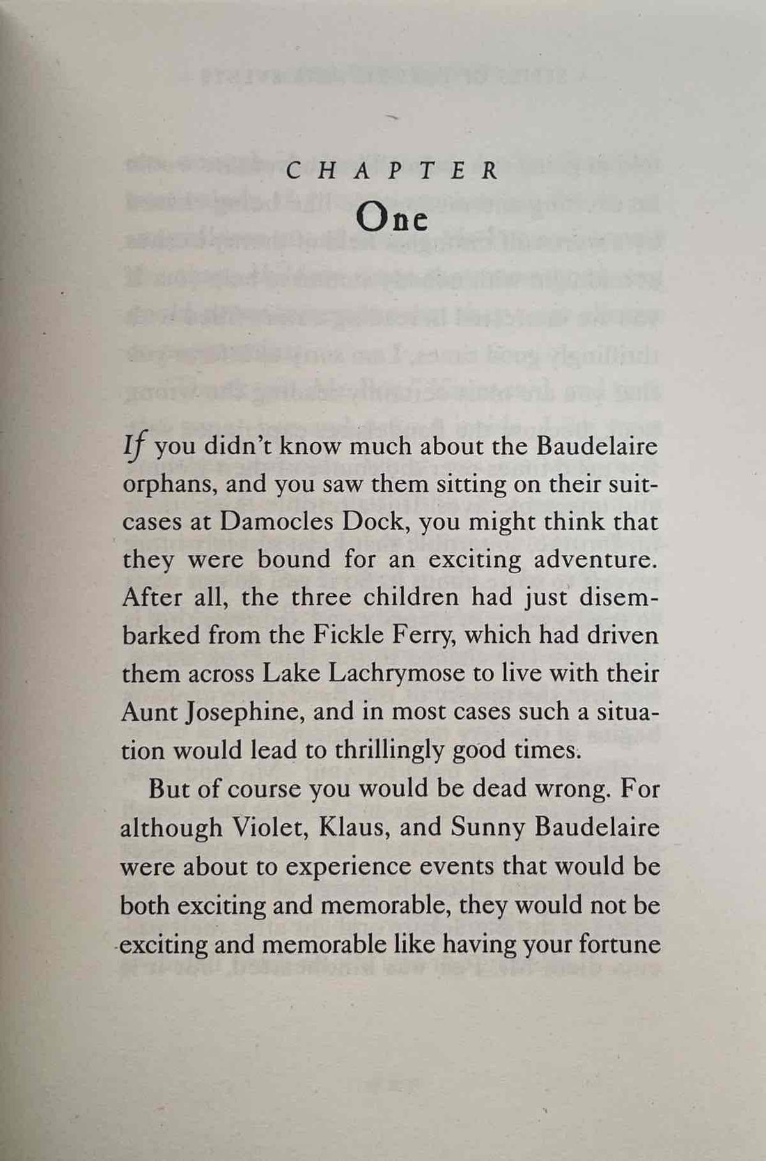 A Series of Unfortunate Events #3 The Wide Window