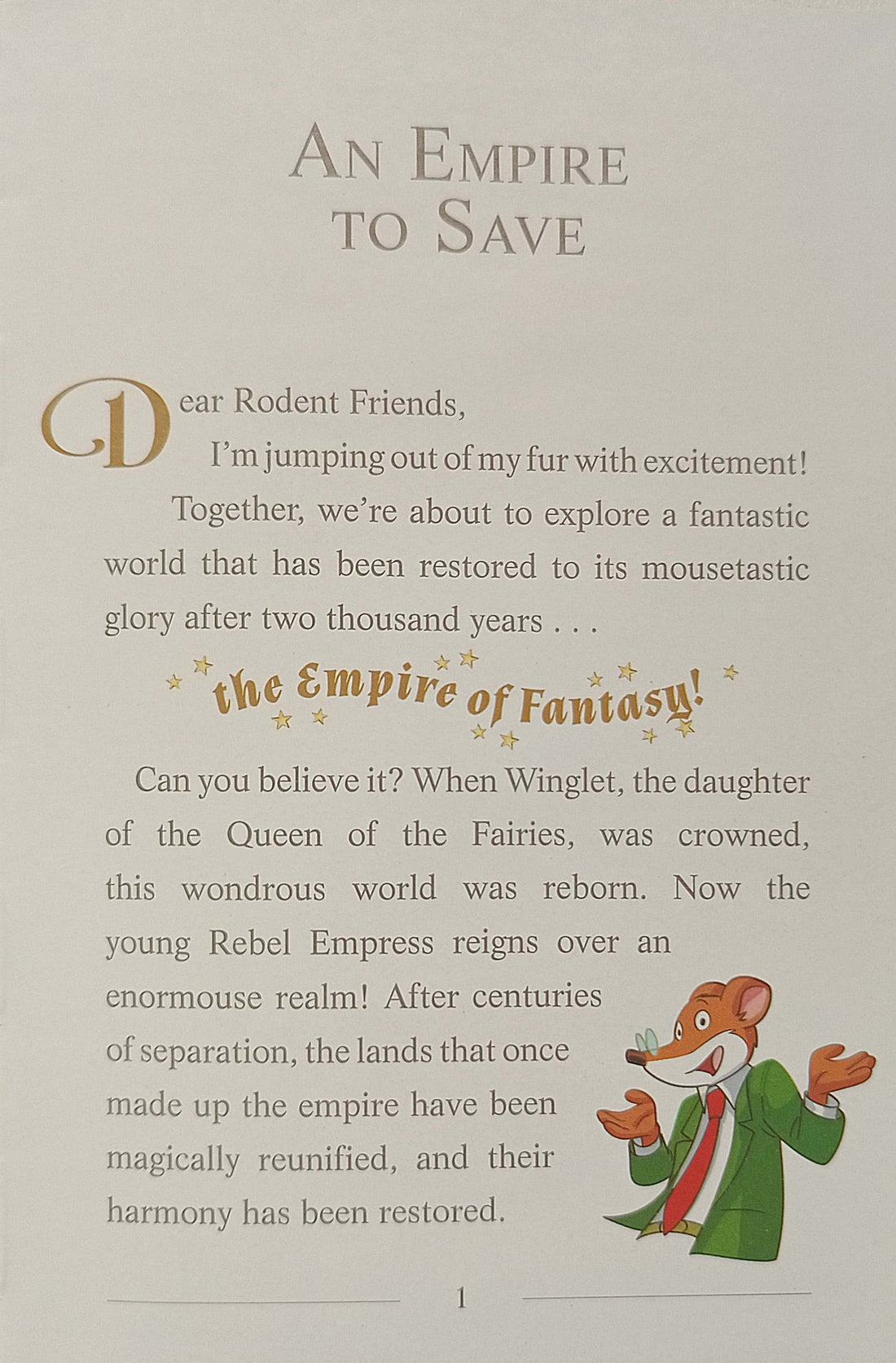Geronimo Stilton The Kingdom of Fantasy #14 The Keepers of the Empire