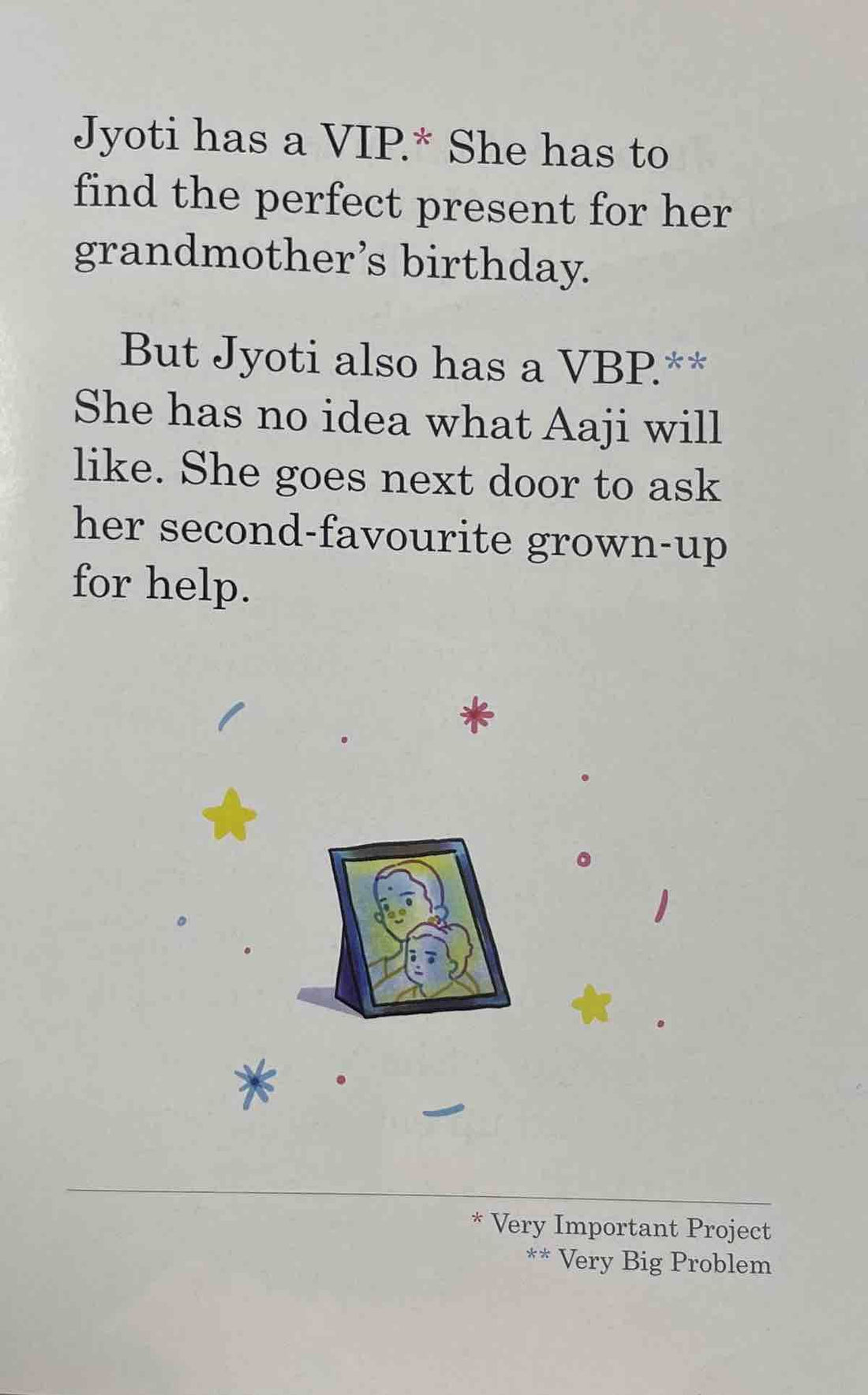 Hook Books A Birthday Present for Aaji