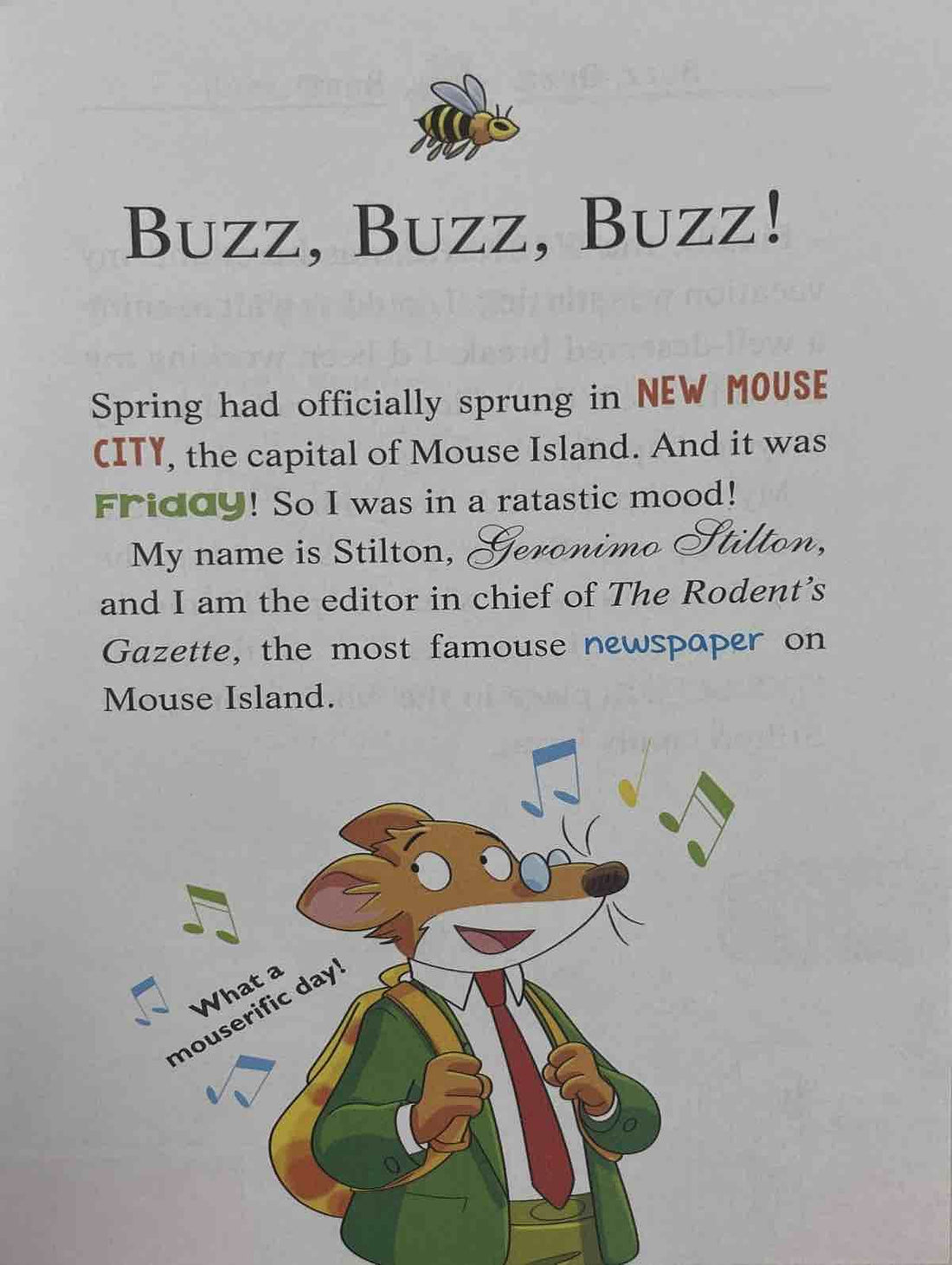 Geronimo Stilton #75 The Sticky Situation