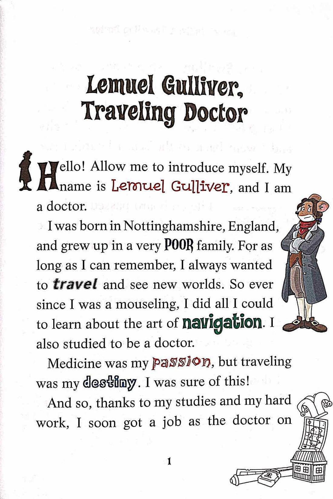 Geronimo Stilton Classic Tales Gulliver's Travels
