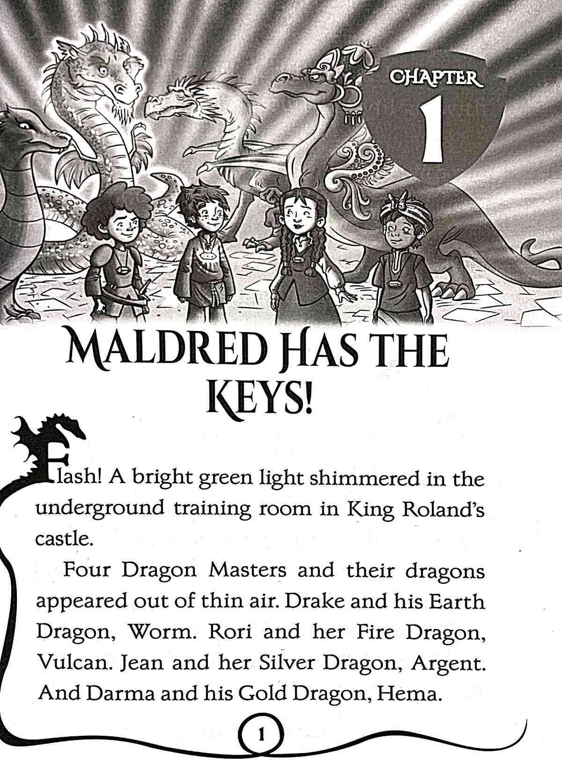 Dragon Masters #13 Eye of the Earthquake Dragon