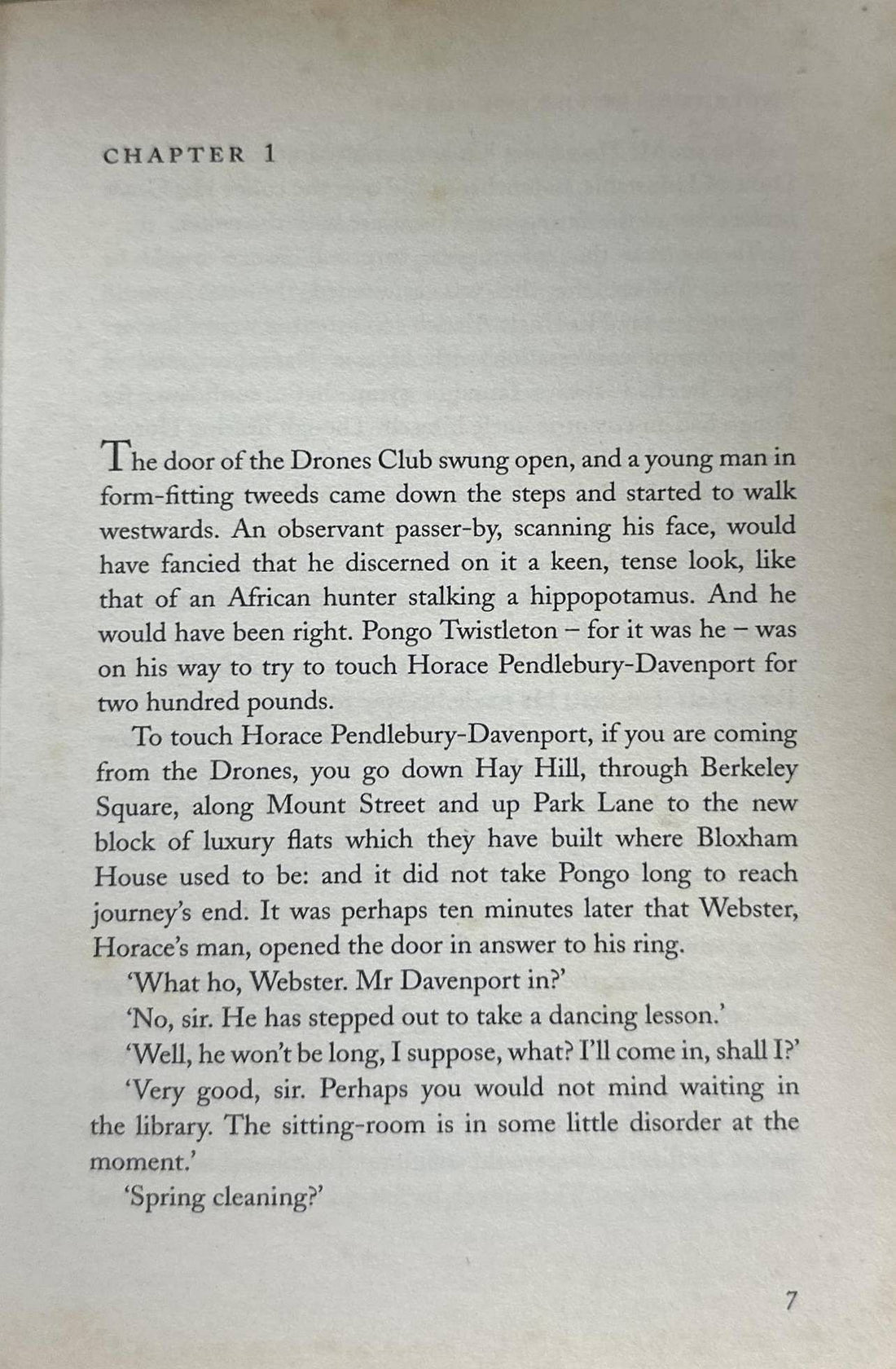 Uncle Fred in the Springtime