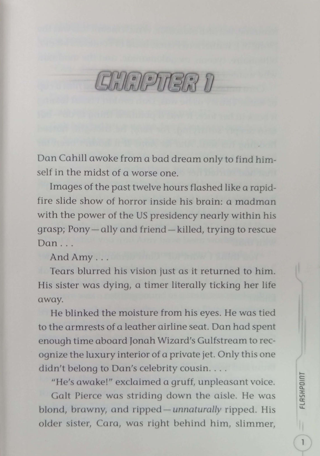 The 39 Clues Unstoppable #4 Flashpoint