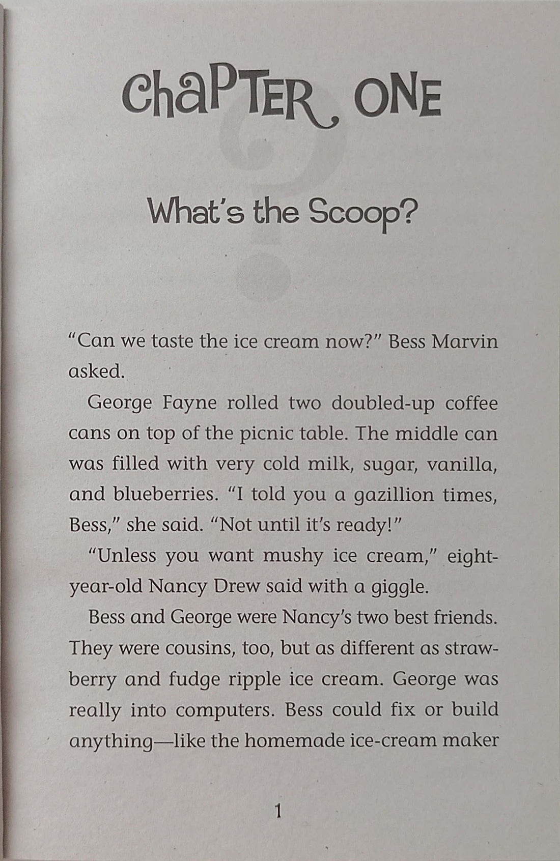 Nancy Drew And the Clue Crew #2 Scream For Ice Cream