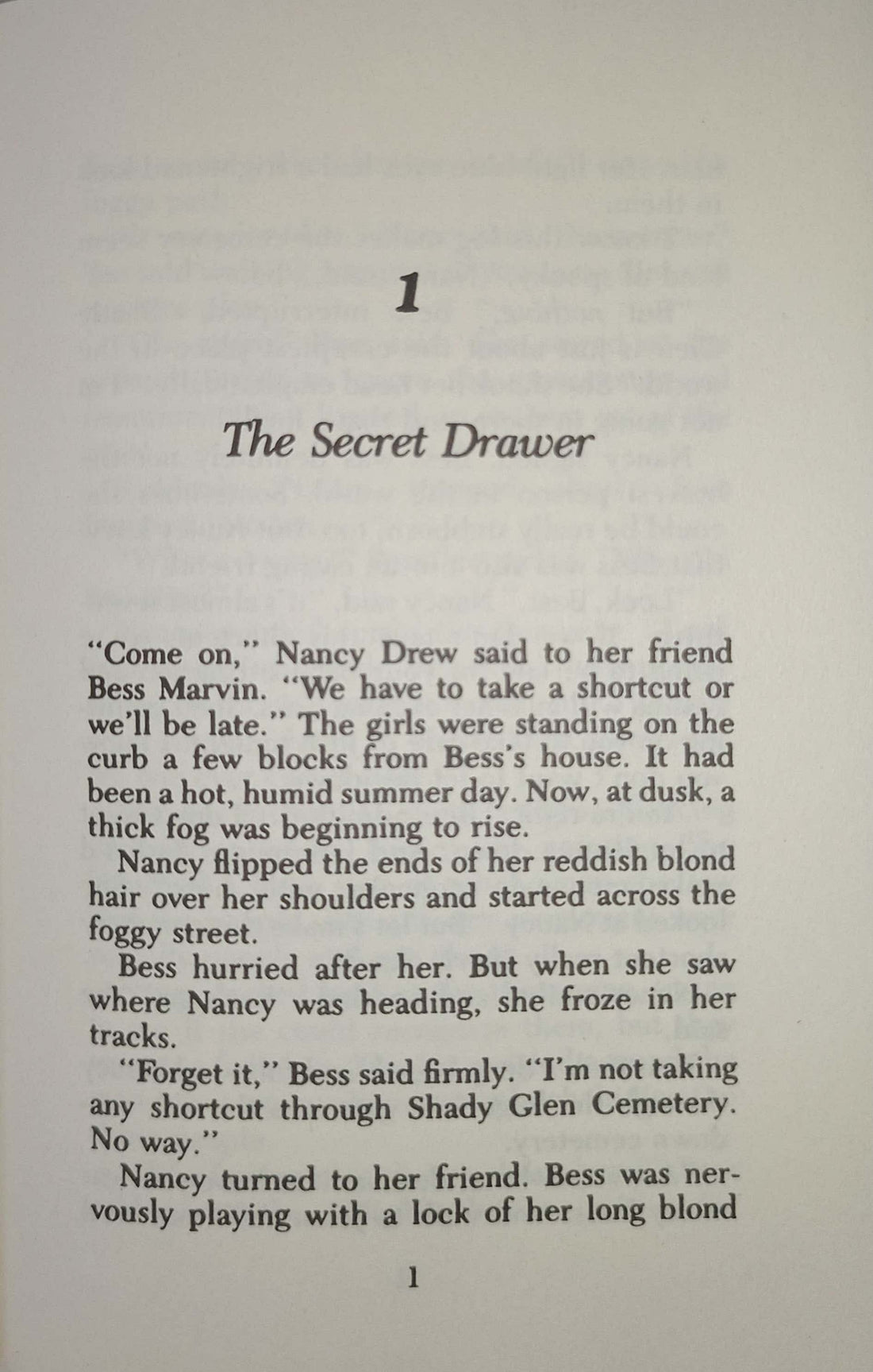 Nancy Drew Mystery Stories #85 The Secret of Shady Glen