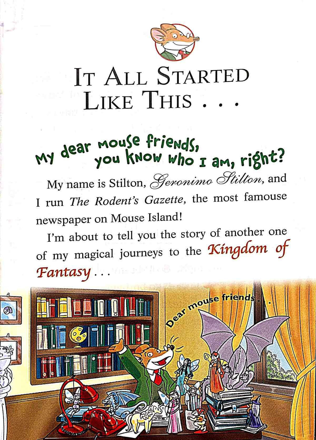 Geronimo Stilton The Kingdom of Fantasy #9 The Wizard's Wand