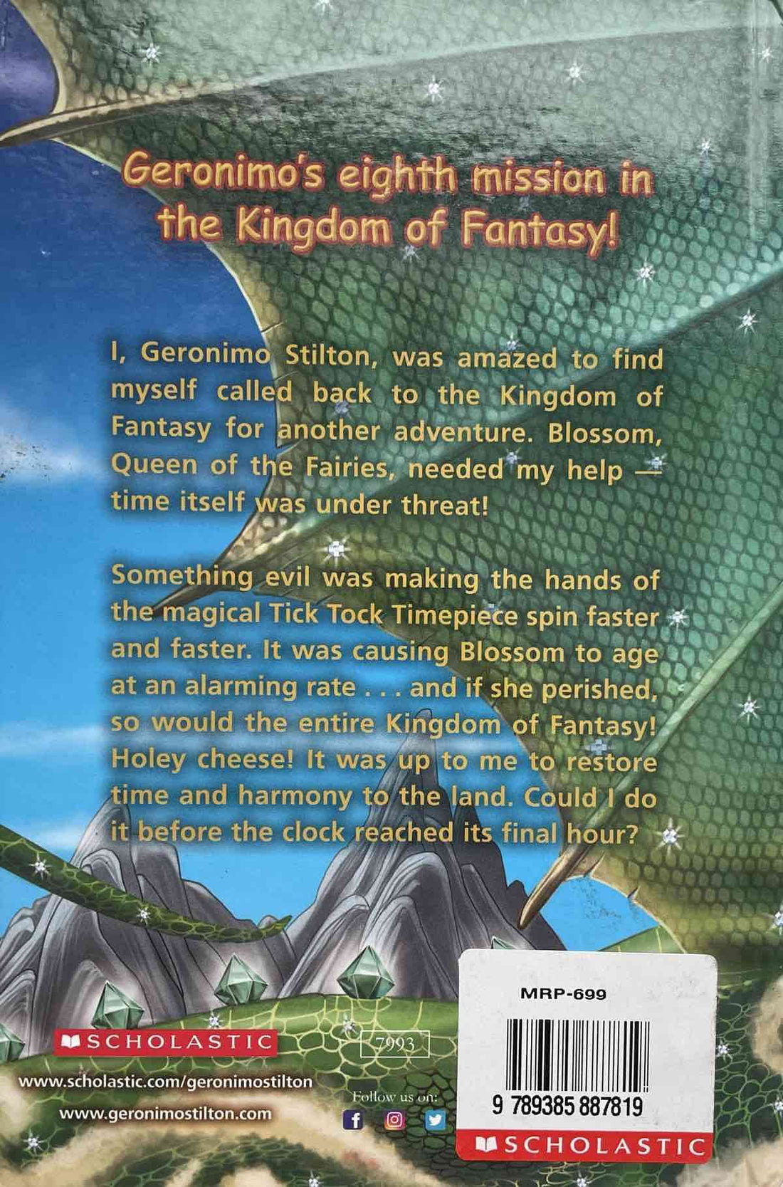 Geronimo Stilton The Kingdom of Fantasy #8 The Hour of Magic