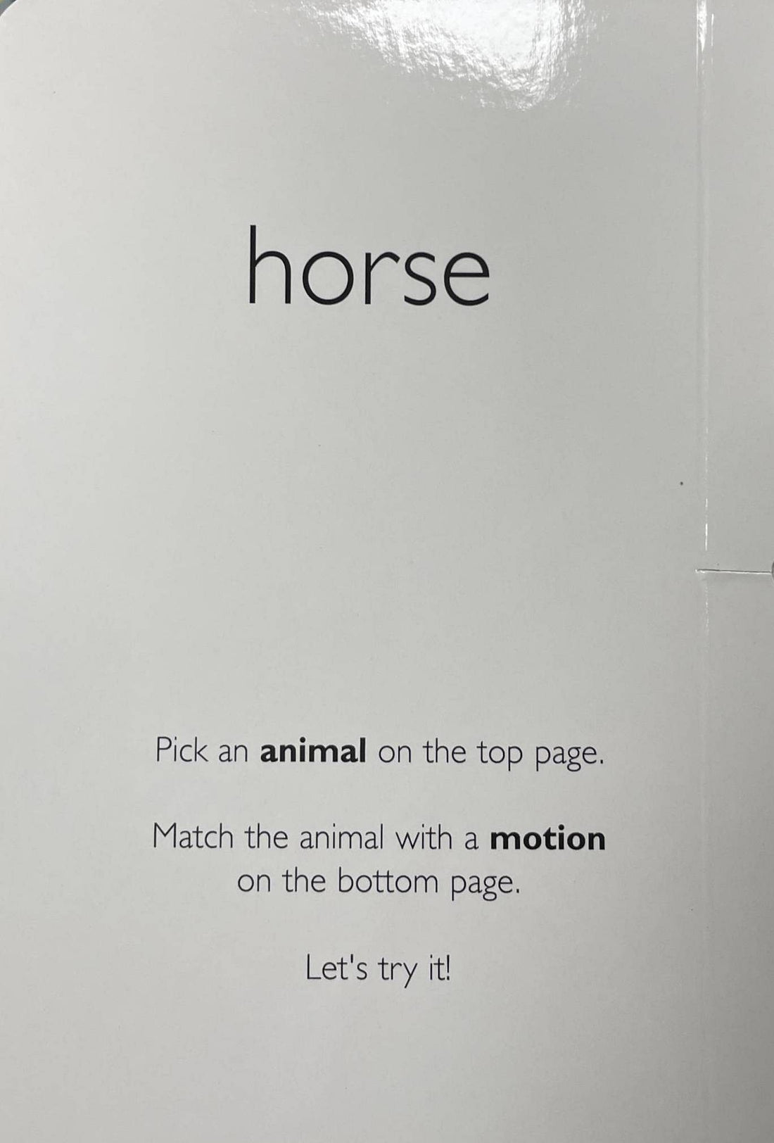 My Very First Book of Motion