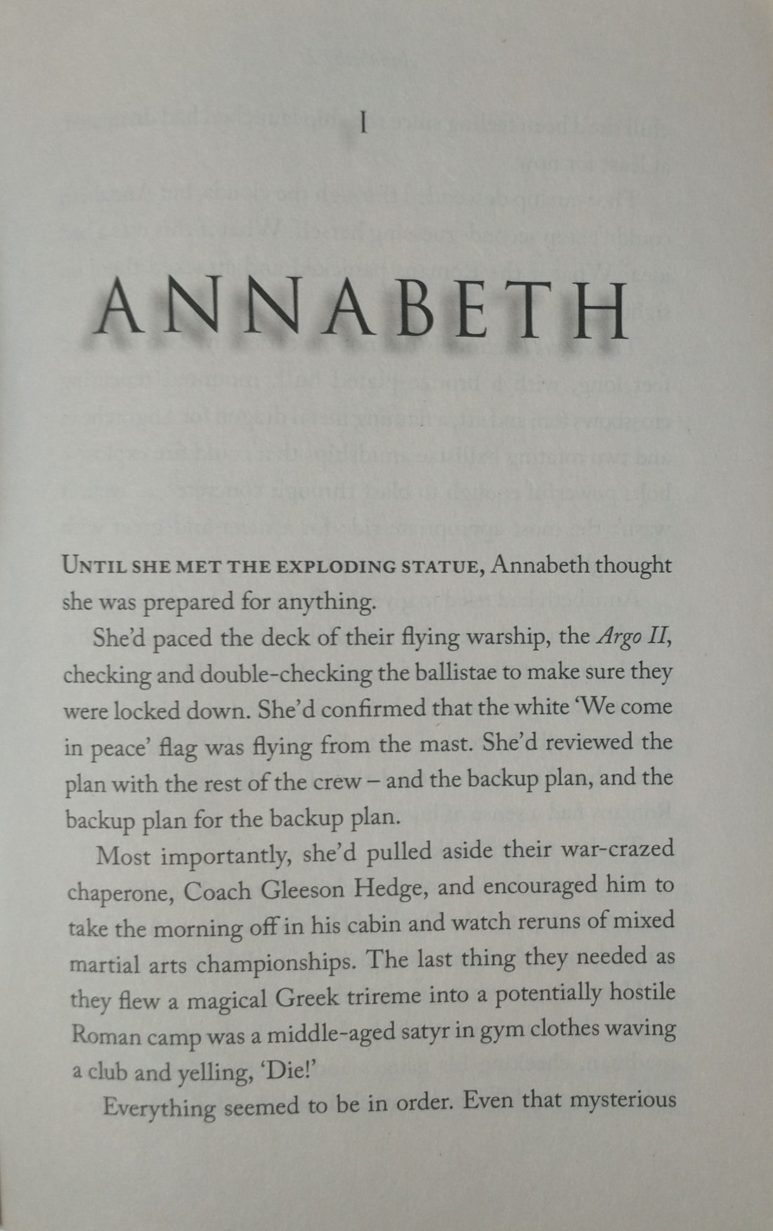 The Heroes of Olympus #3 The Mark of Athena