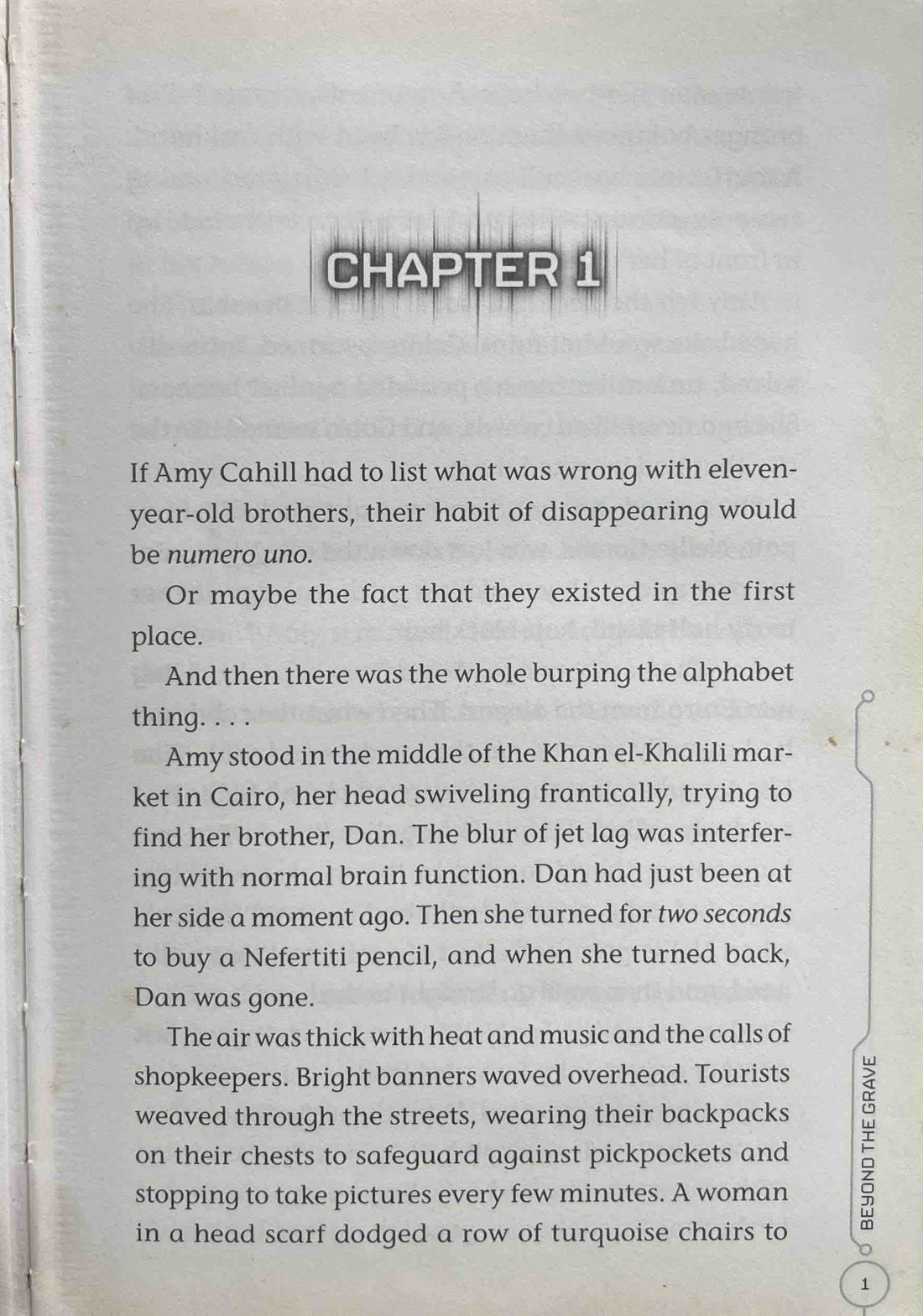 The 39 Clues #4 Beyond the Grave