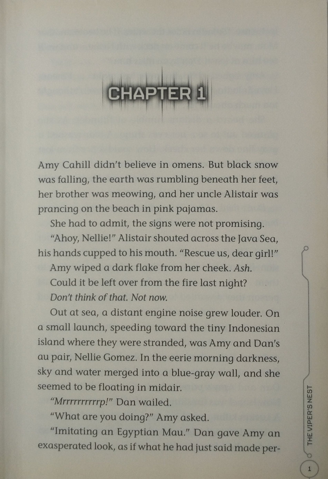 The 39 Clues #7 The Viper's Nest