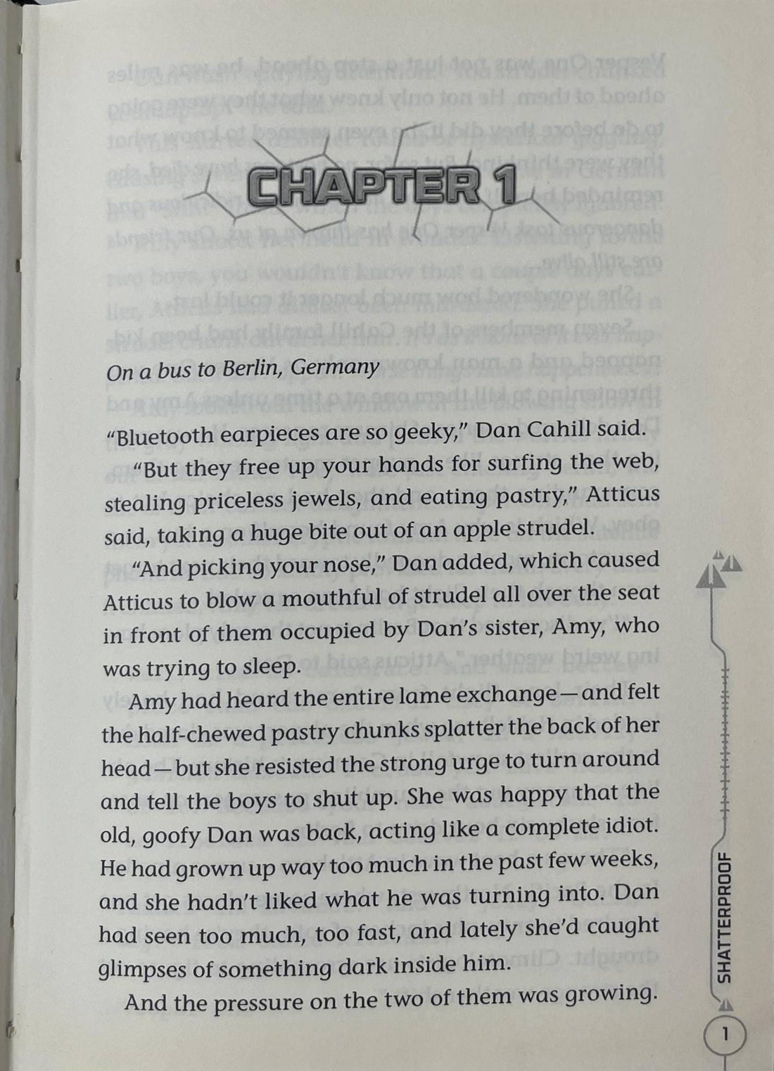 The 39 Clues Cahills v/s Vespers #4 Shatterproof