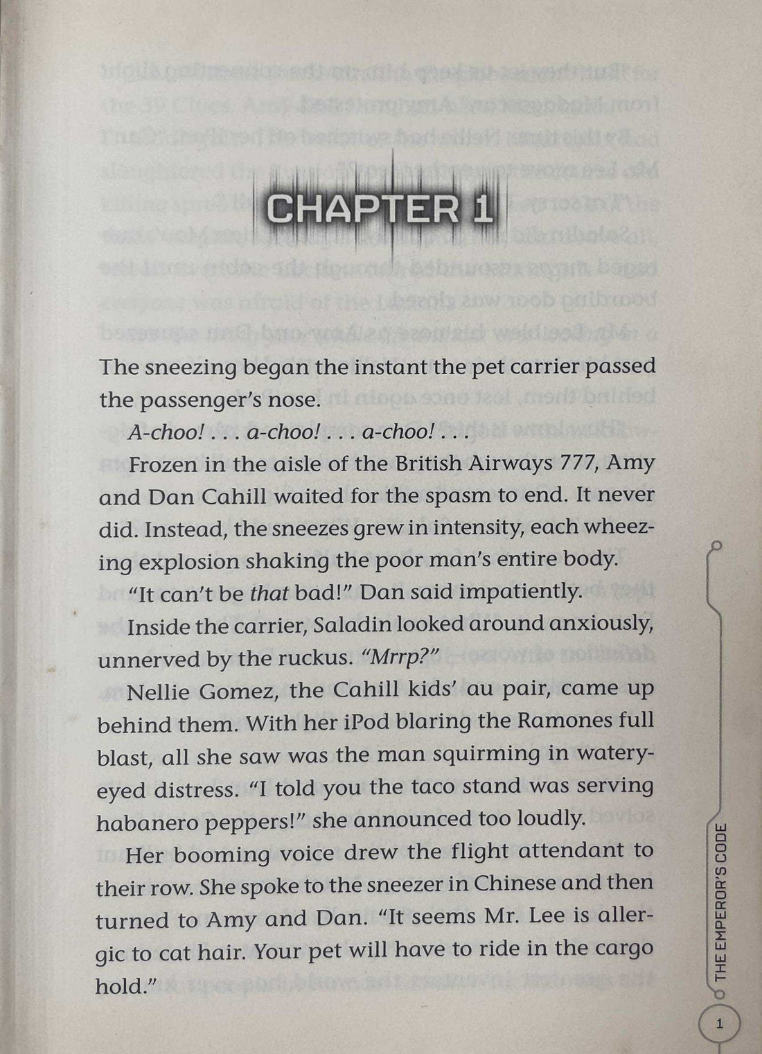 The 39 Clues #8 The Emperor's Code