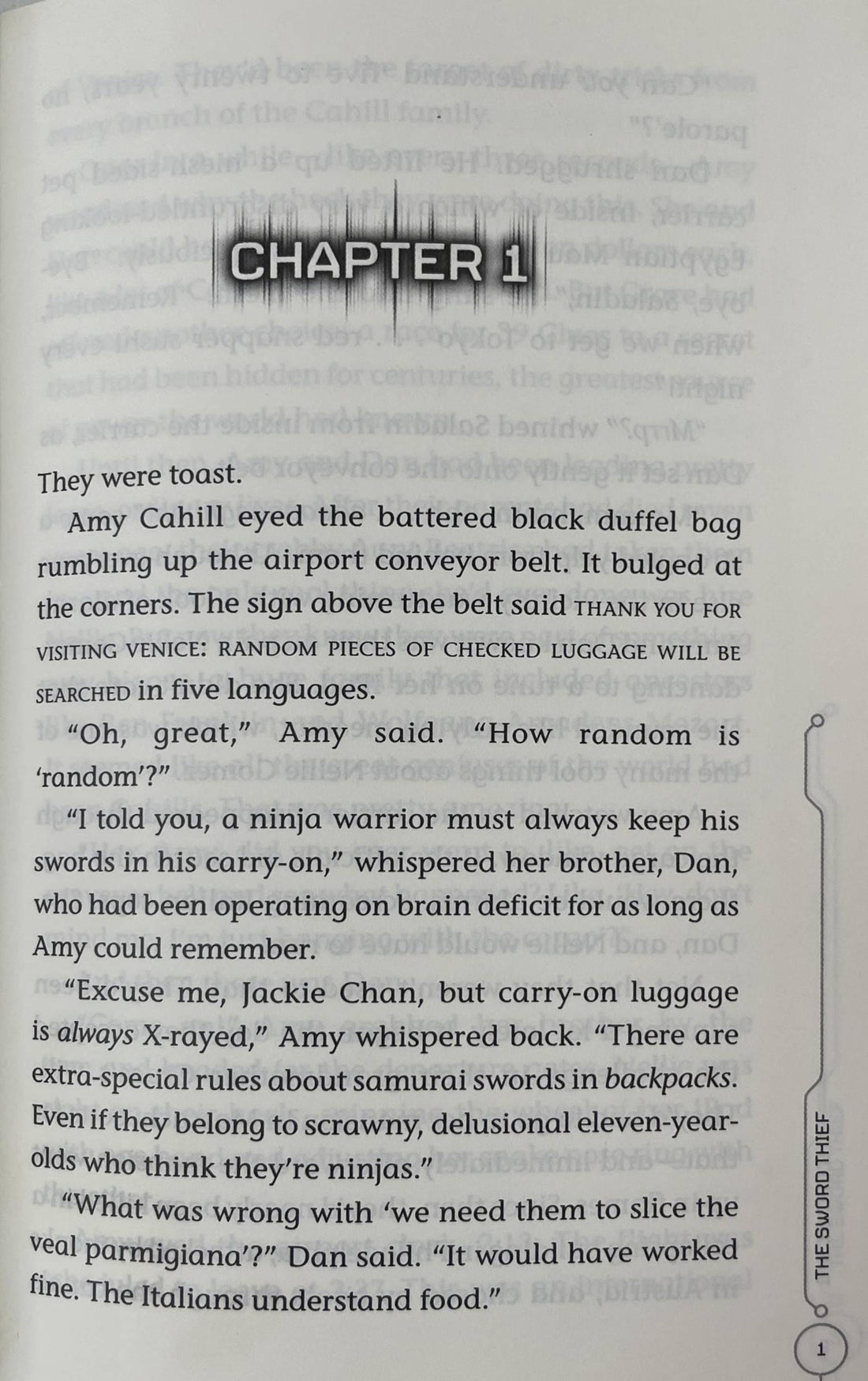 The 39 Clues #3 The Sword Thief
