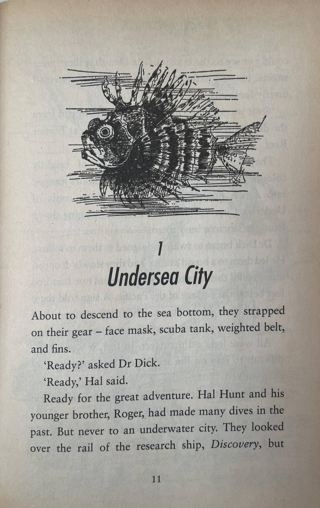 Hal & Roger Hunt Adventures #11 Diving Adventure
