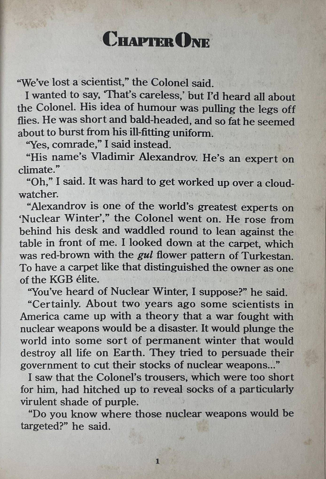 Classified: The Nuclear Winter Man