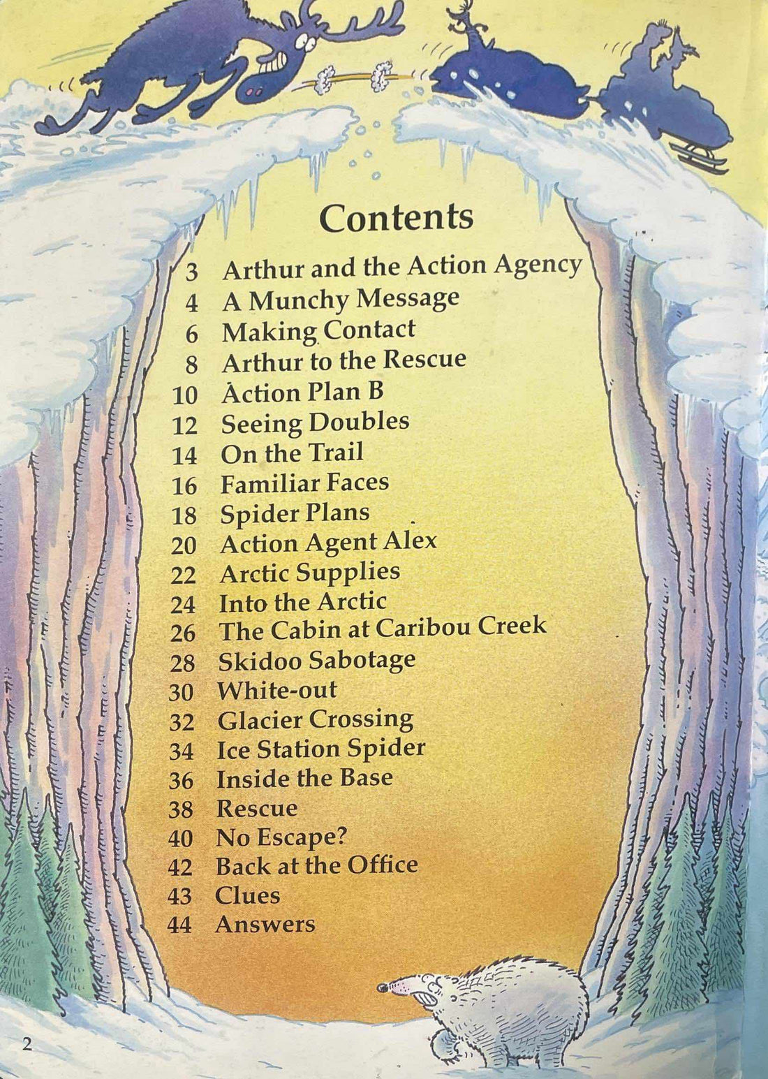 Usborne Puzzle Adventures #12 Agent Arthur's Arctic Adventure