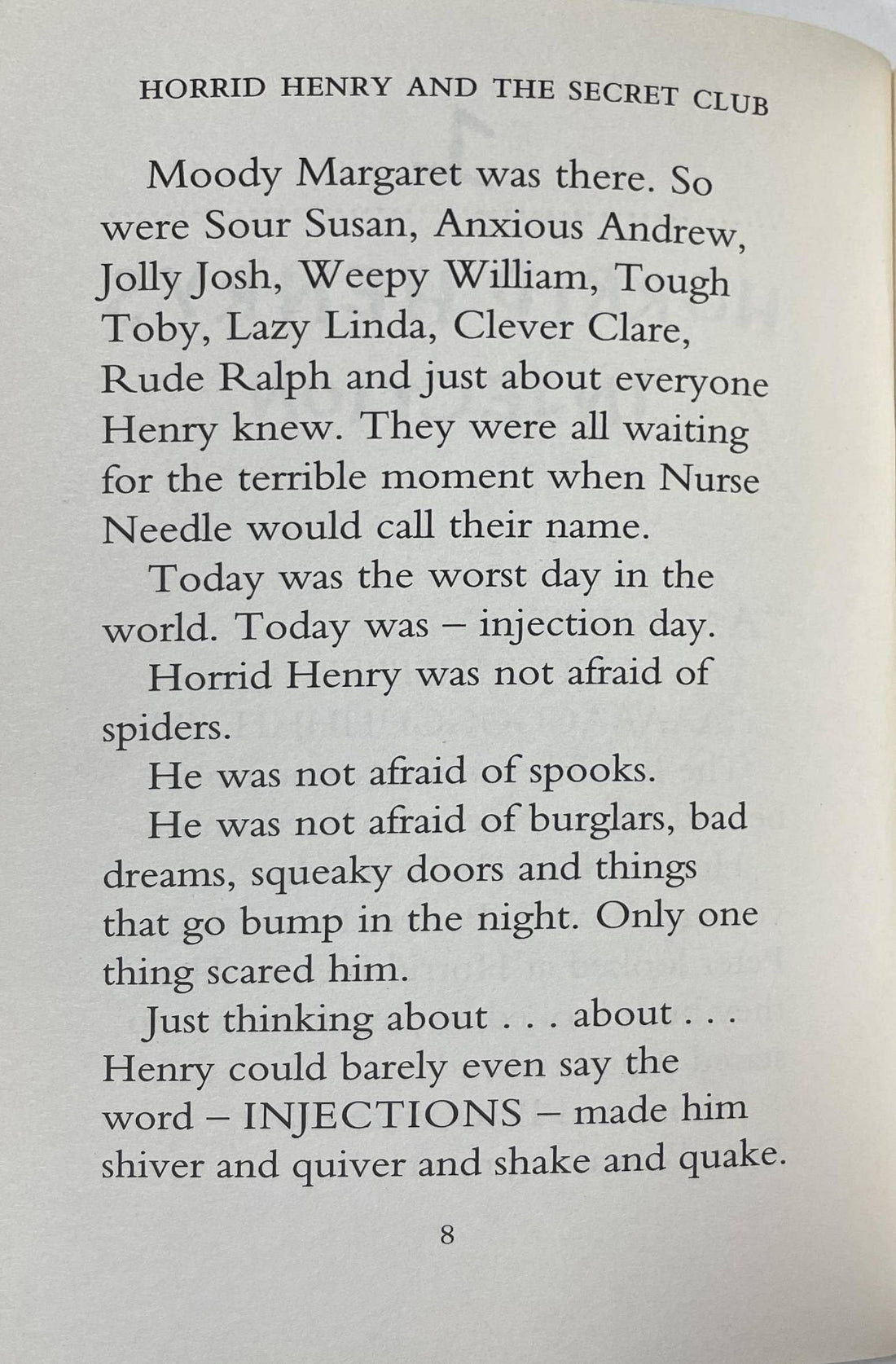 Horrid Henry #2 Horrid Henry and the Secret Club