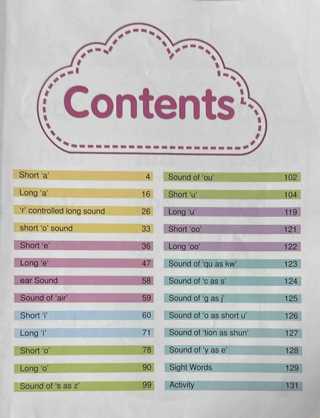 My First Book of Phonics Words