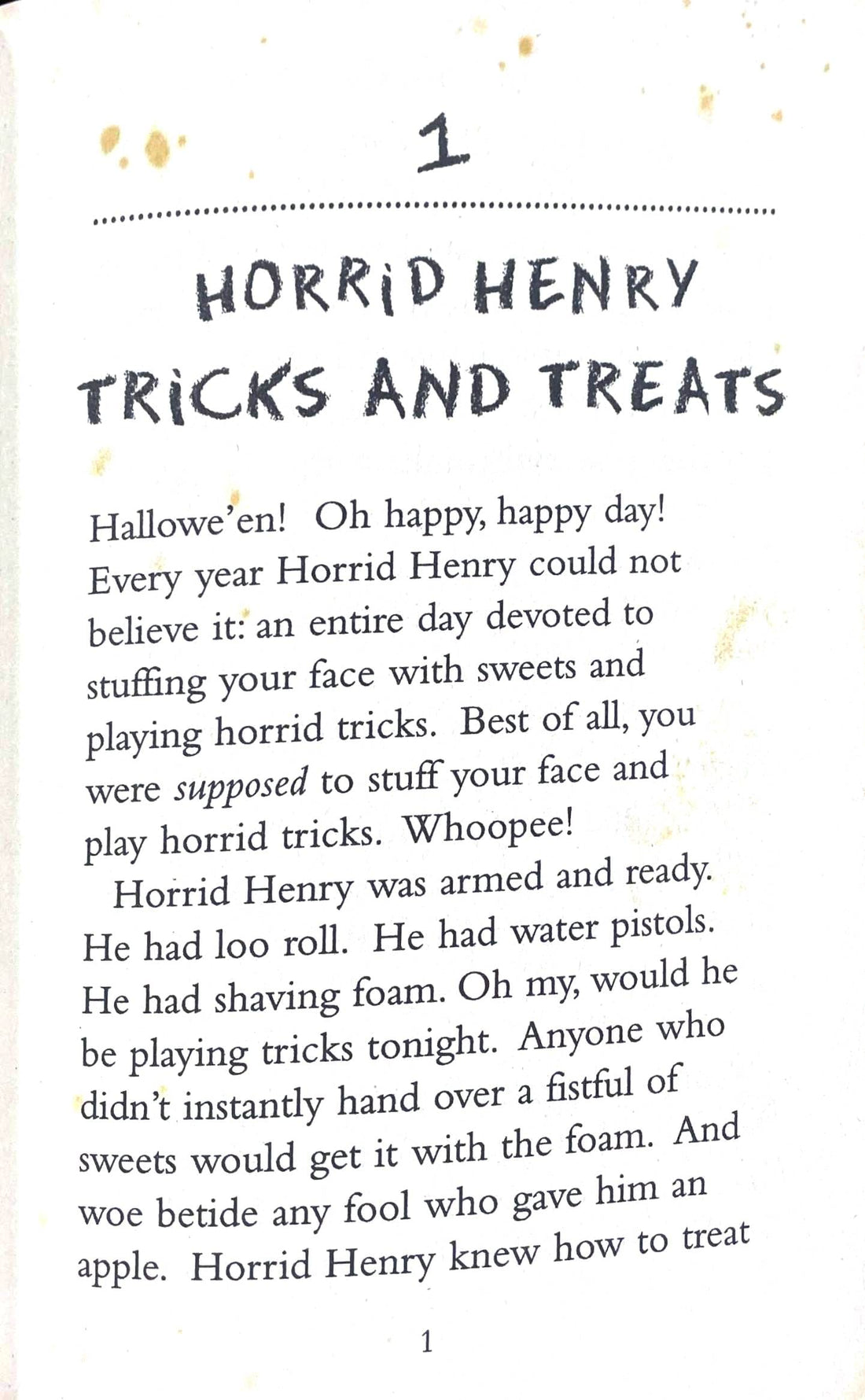 Horrid Henry #9 Horrid Henry and the Bogey Babysitter