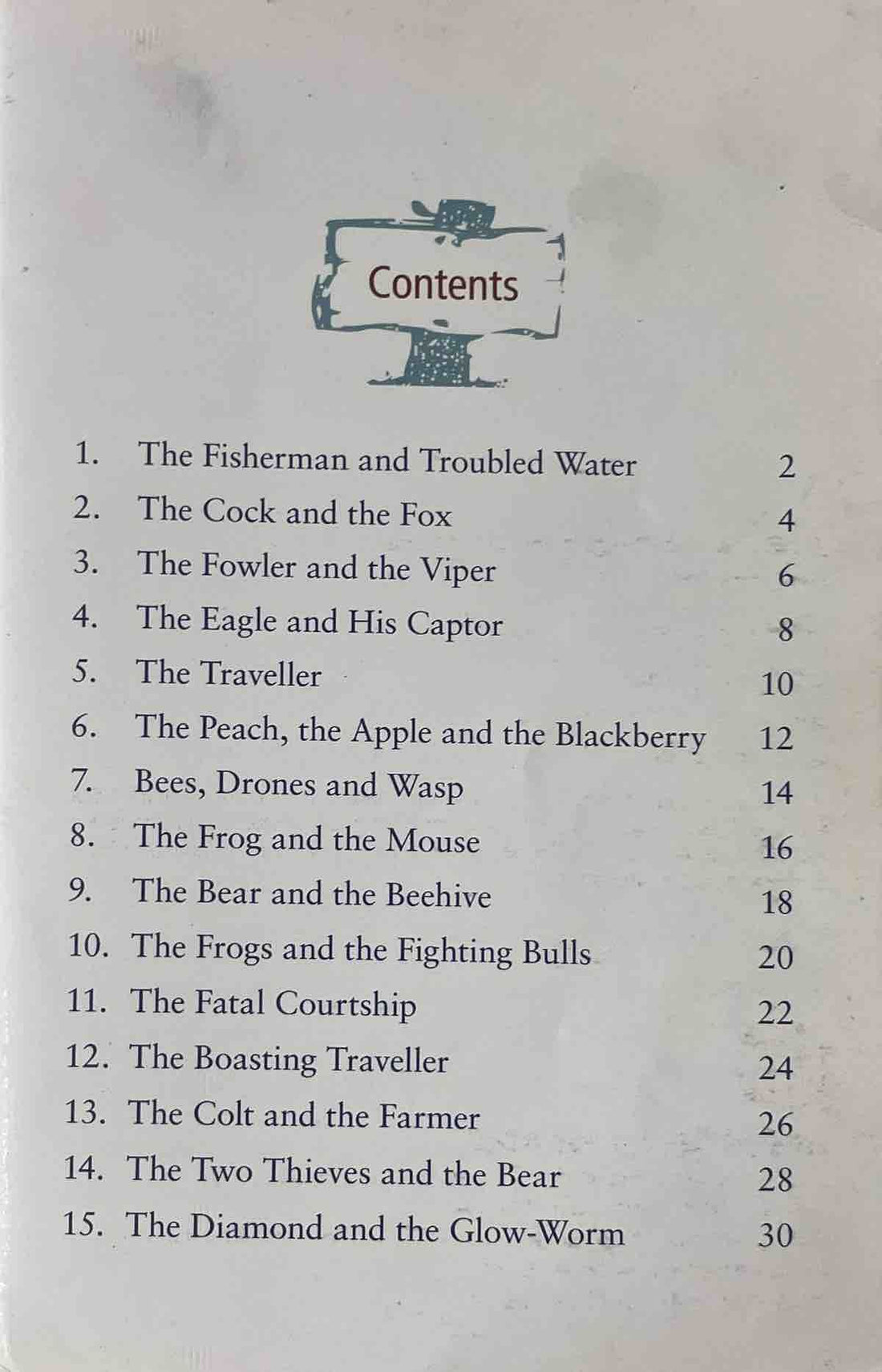Aesop's Fables: The Bear and the Beehive and Other Stories