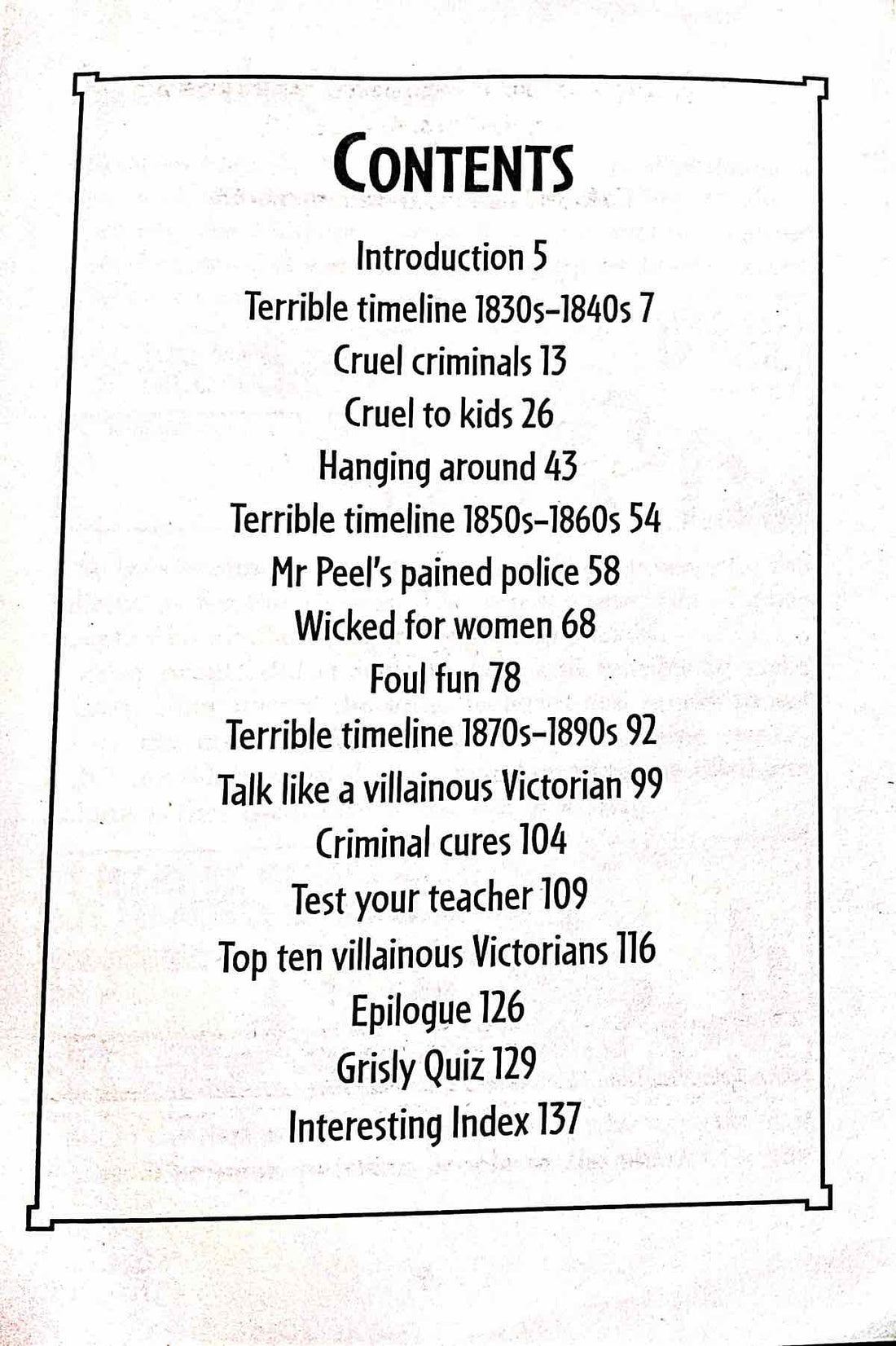 Horrible Histories: Villainous Victorians