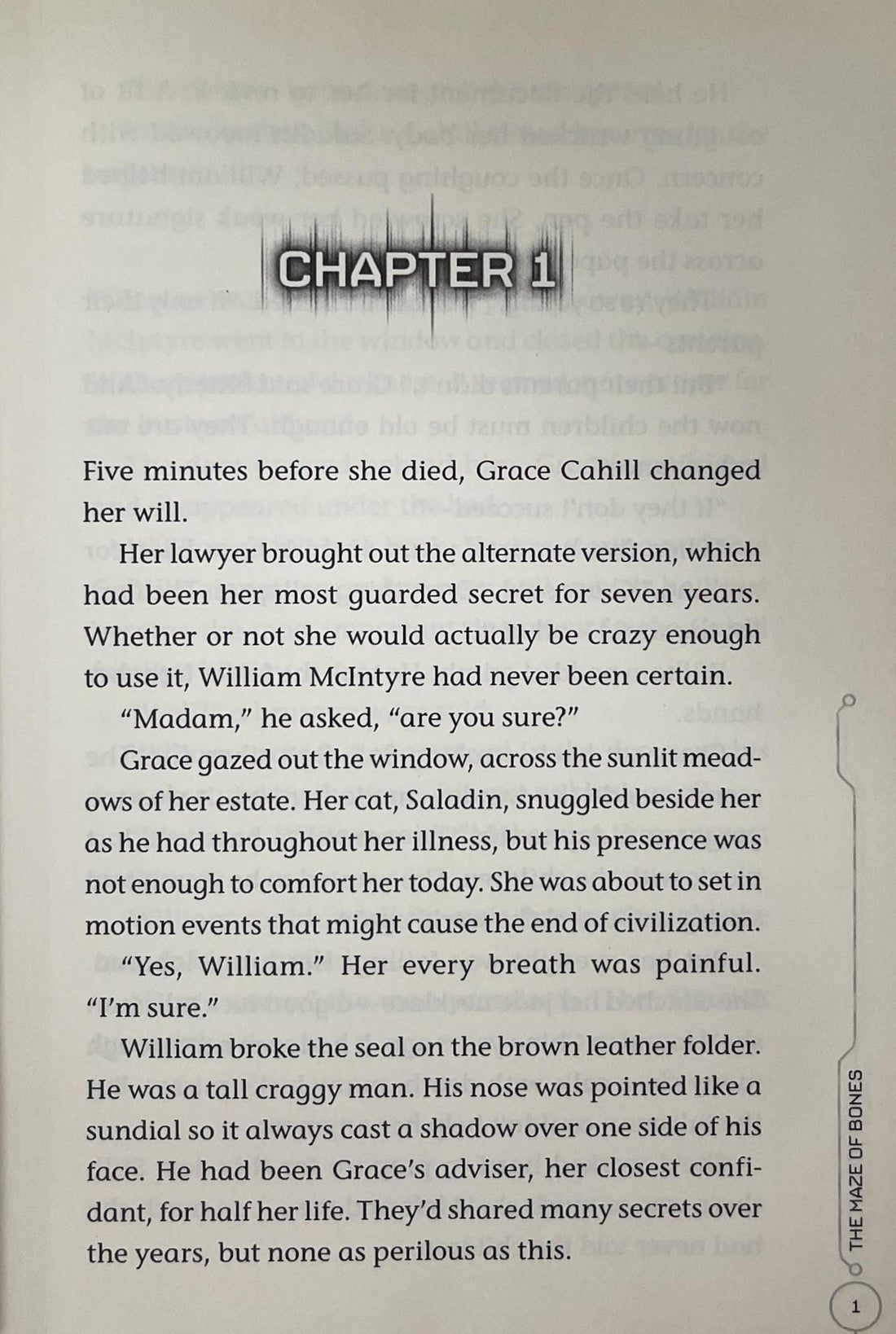 The 39 Clues #1 The Maze of Bones