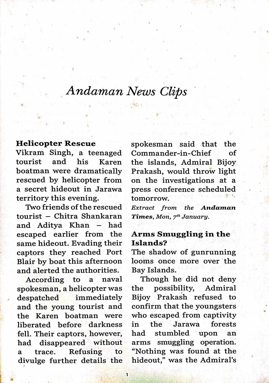 Andaman Adventure #2 Barren Island