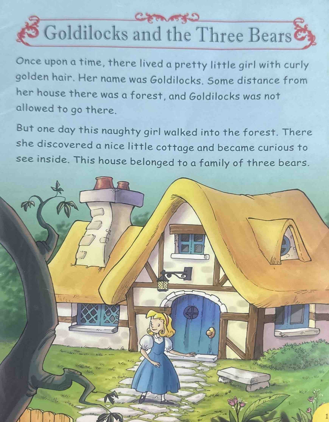 My Golden Book of Fairy Tales: Goldilocks and the Three Bears