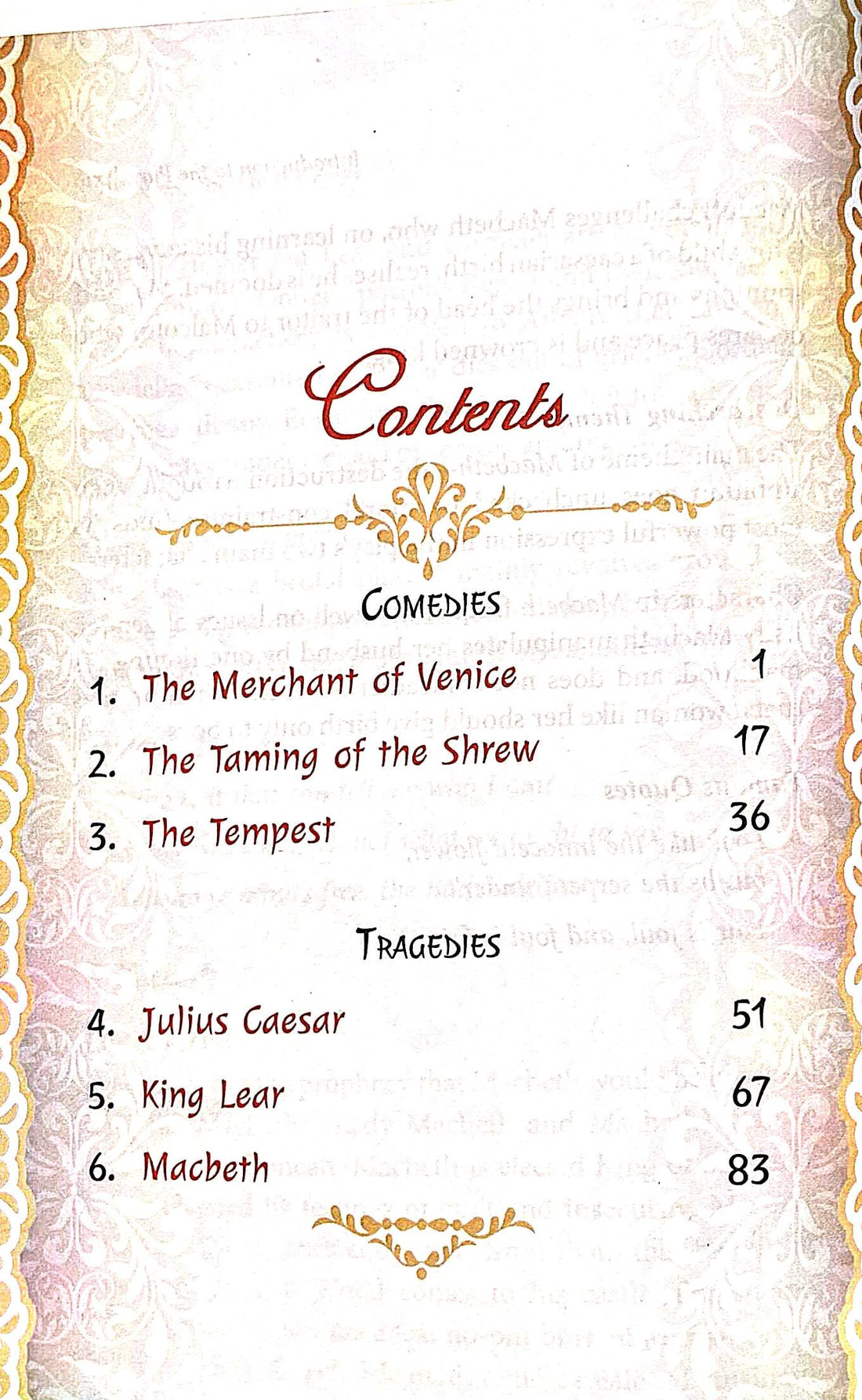 Six Tales from Shakespeare