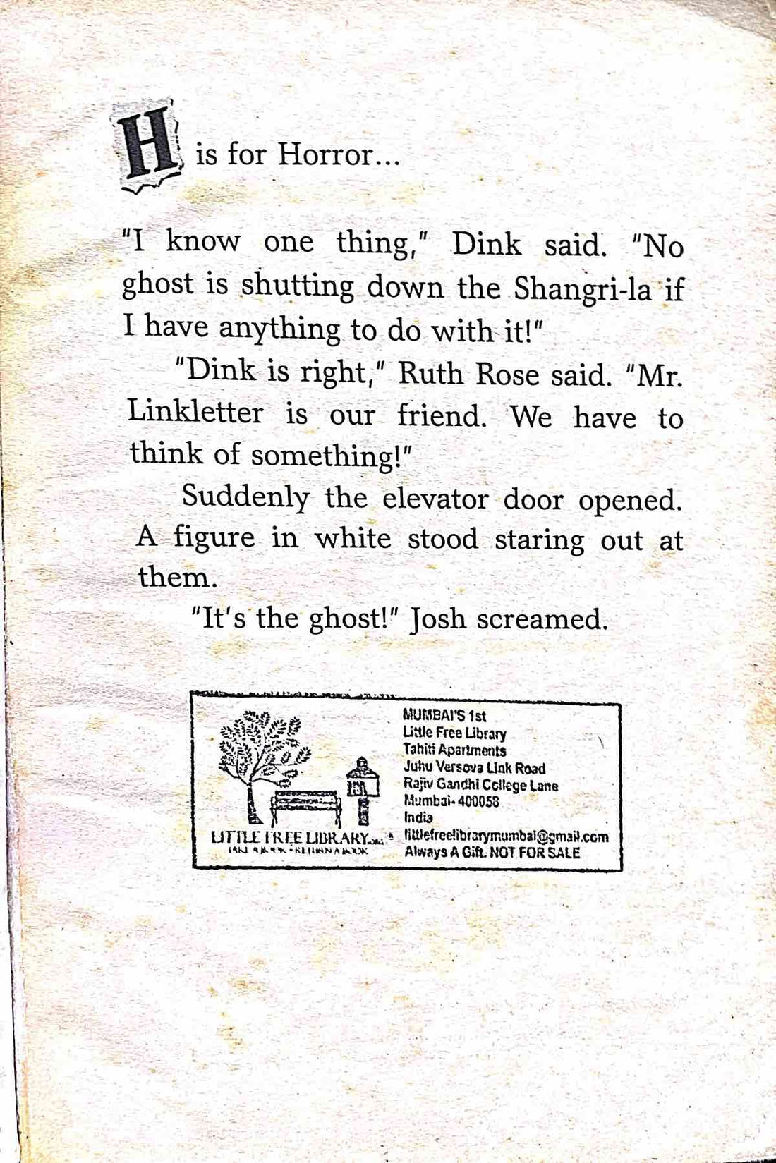 A to Z Mysteries #8 The Haunted Hotel